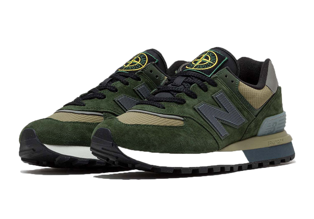 New Balance x Stone Island 574 Legacy 'Dark Green' U574LGIL - 3