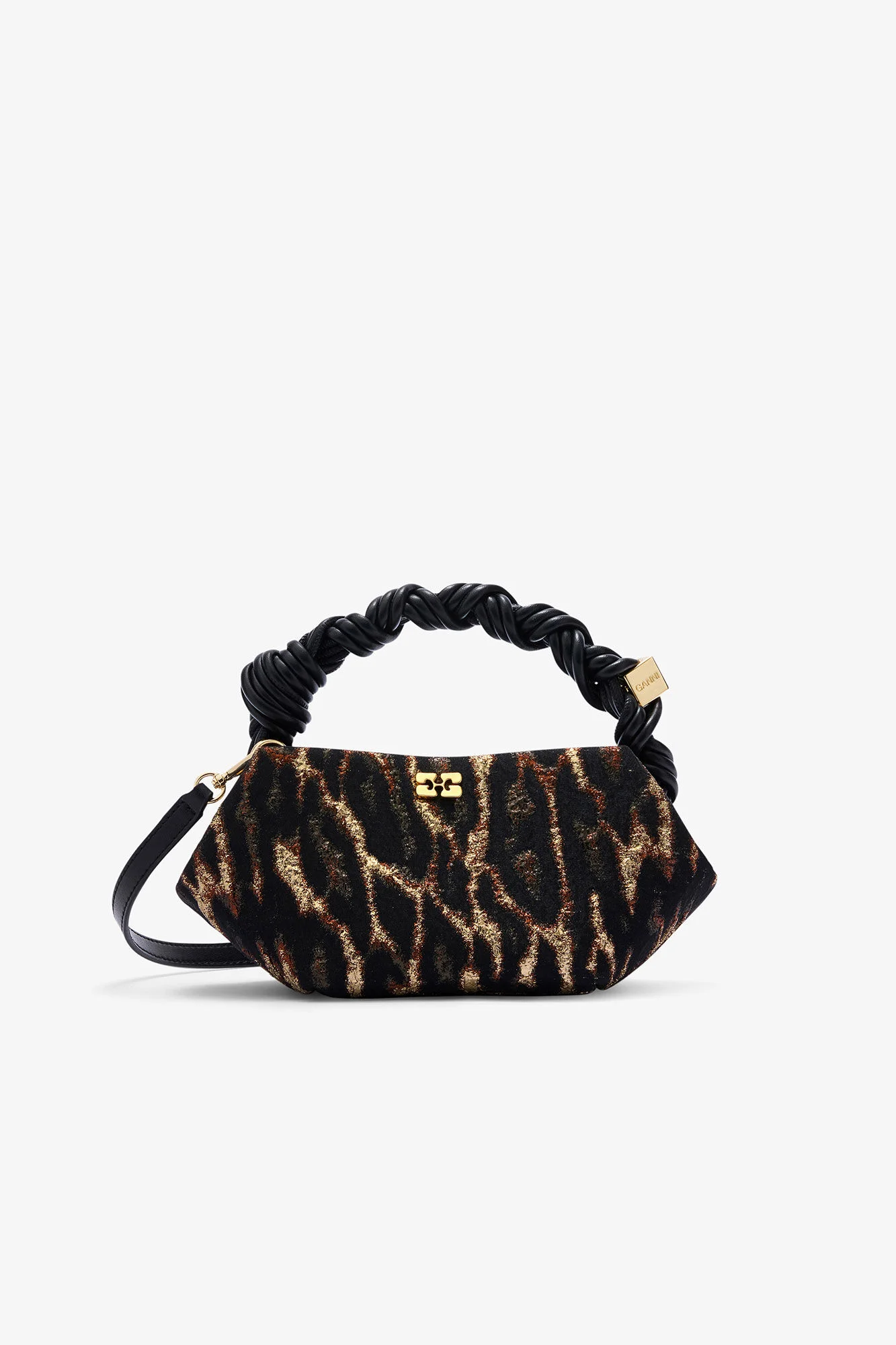 METALLIC CLOQUE MINI BOU BAG - 1