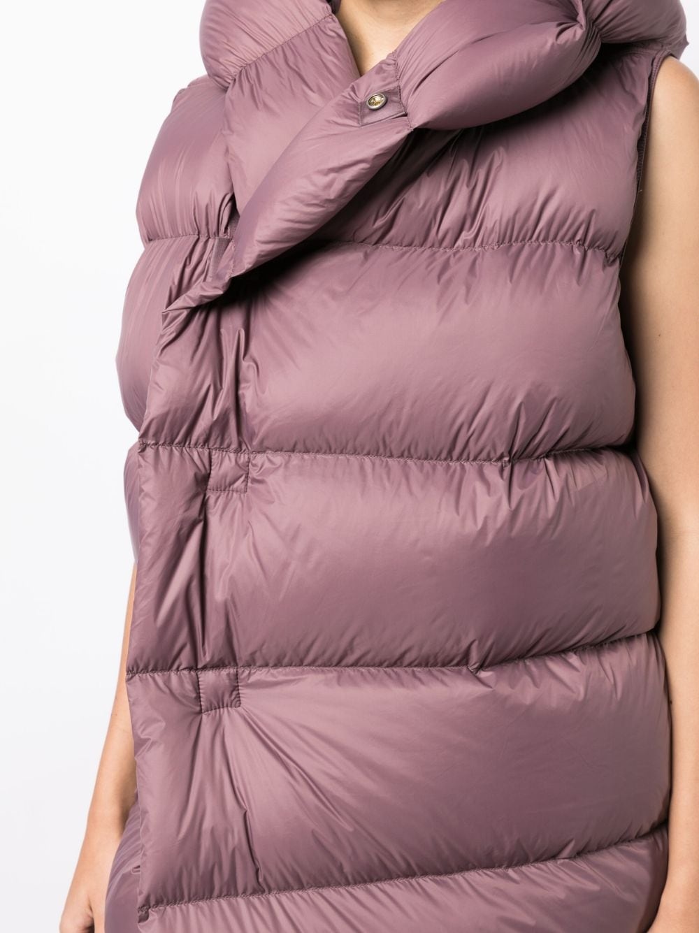 Luxor quilted hooded gilet - 5