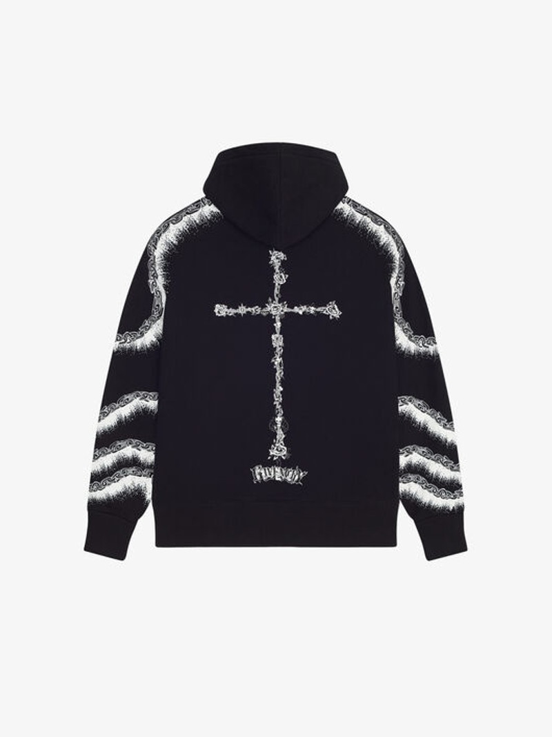 Givenchy OVERSIZED CHAIN PRINTED HOODIE outlook