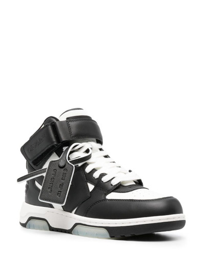 Off-White Out Of Office "OOO" high-top sneakers outlook