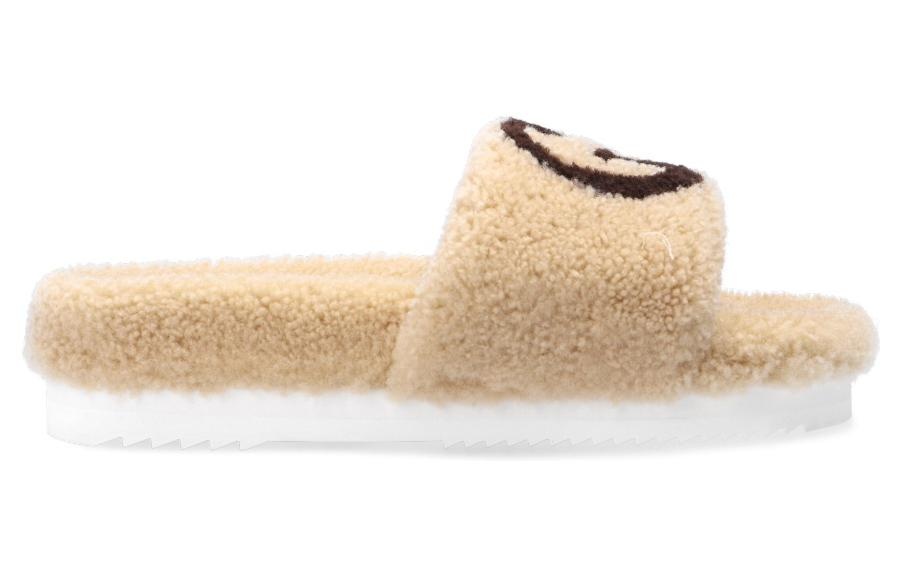 (WMNS) Gucci Slide 'Interlocking G Merino Wool - Light Brown' 646225-D0L00-9547 - 2