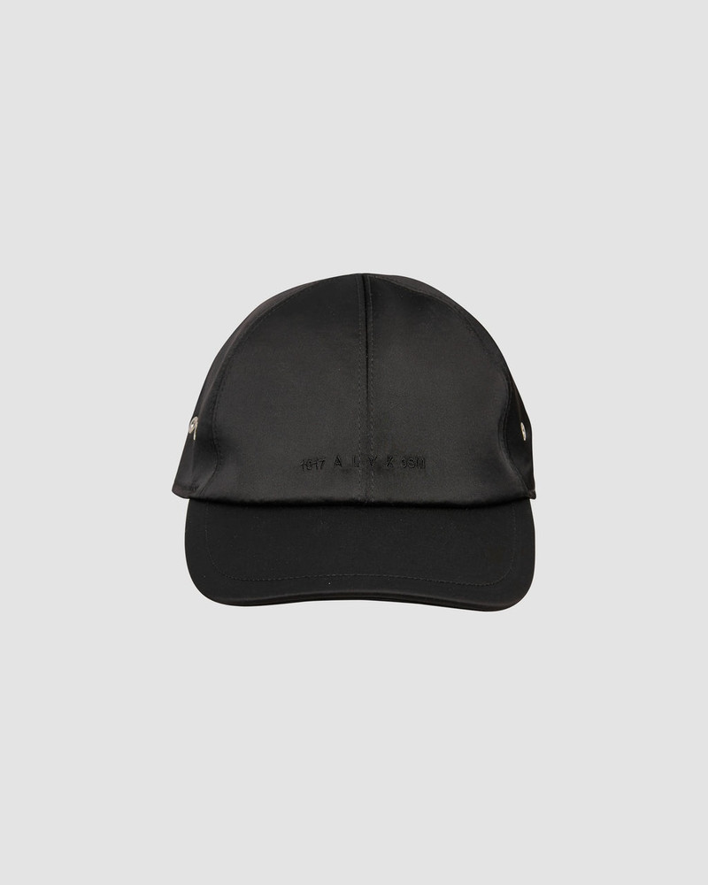 SATIN LOGO HAT W/ BUCKLE 1