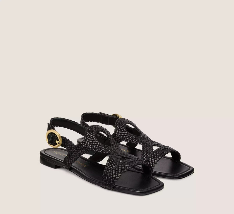 Stuart Weitzman WOVETTE FLAT SANDAL outlook