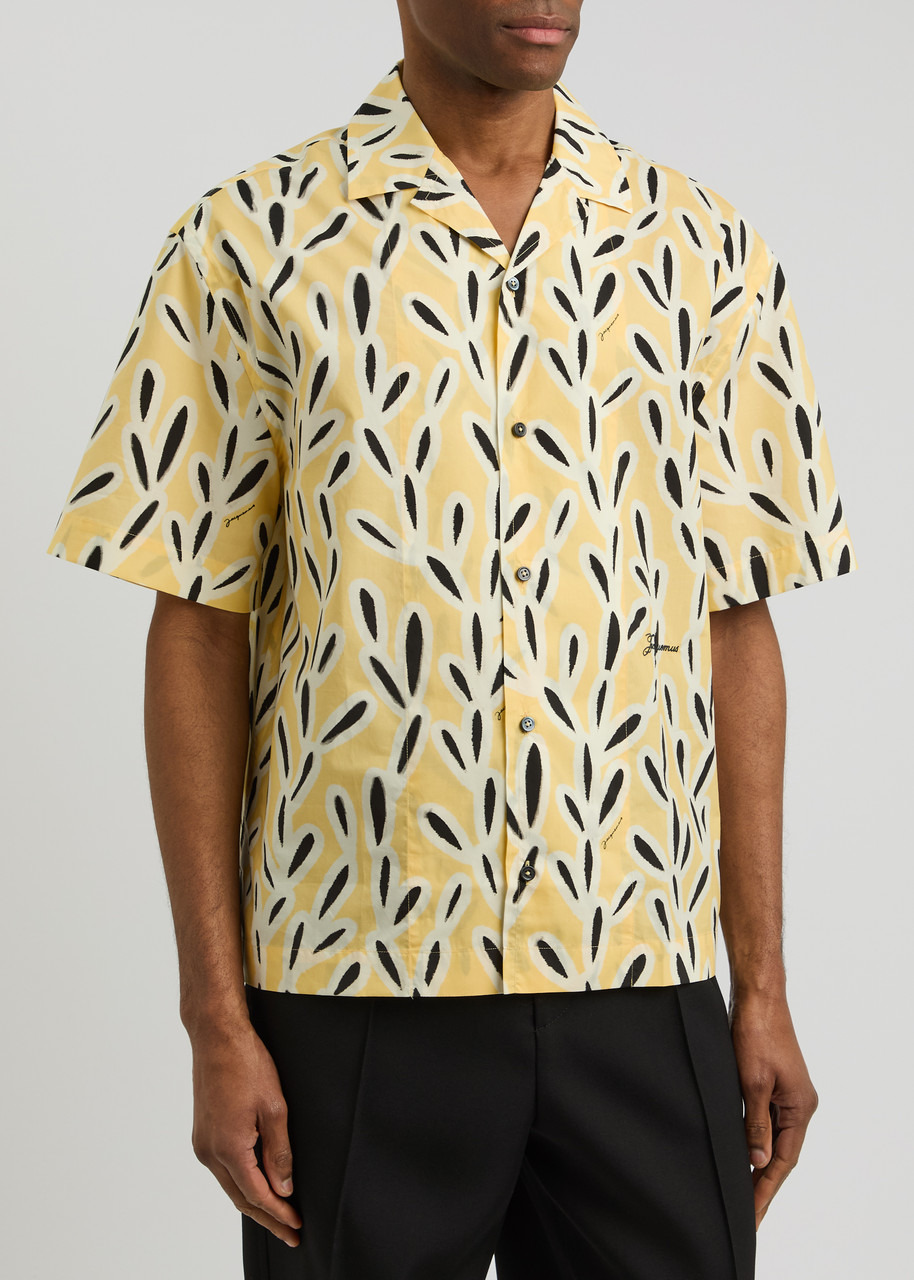 Jacquemus La Chemise Aloe Cotton-poplin Shirt - 2