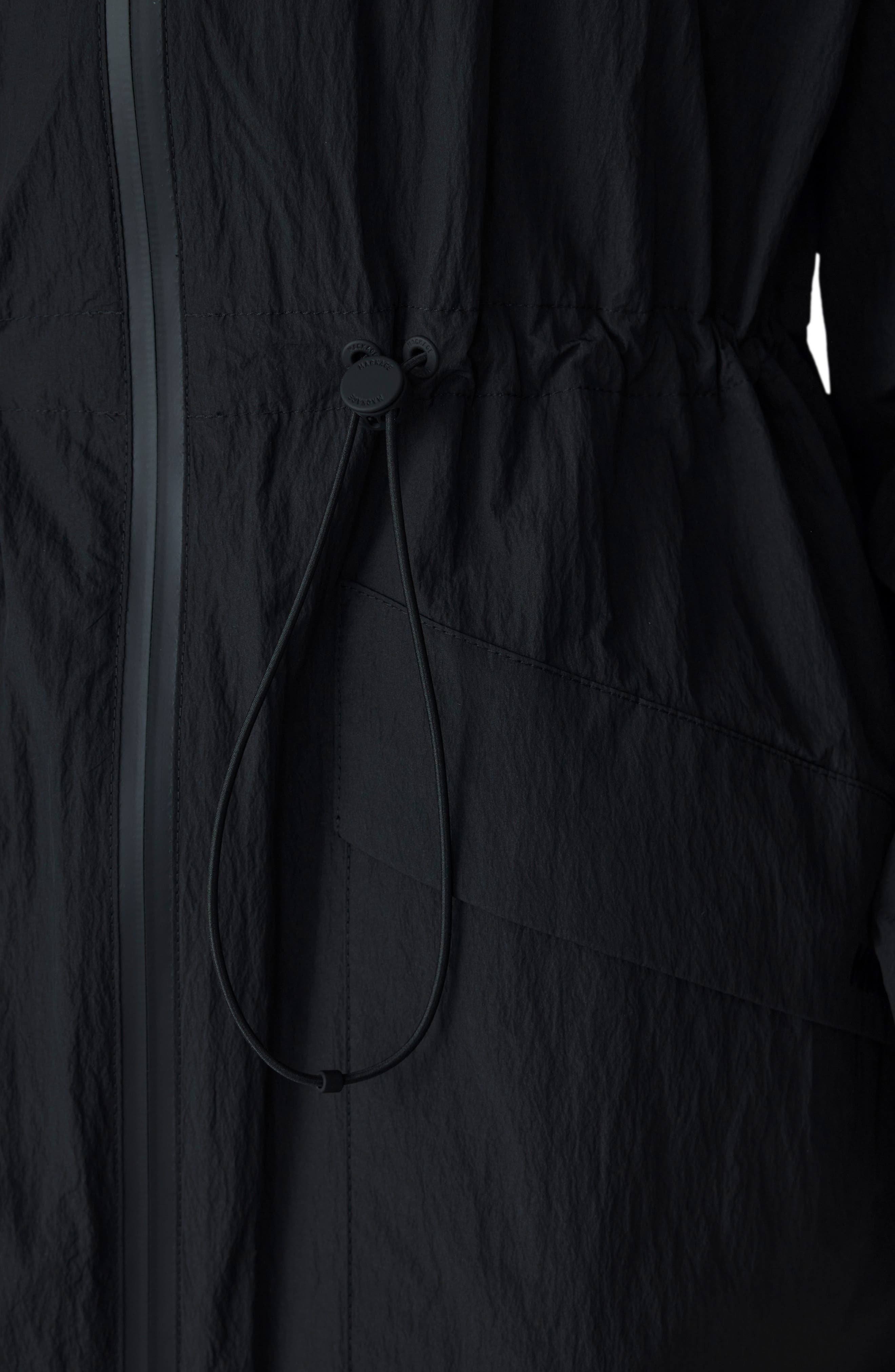 Mackage Alyster Packable Recycled Nylon Raincoat in Black at Nordstrom - 5