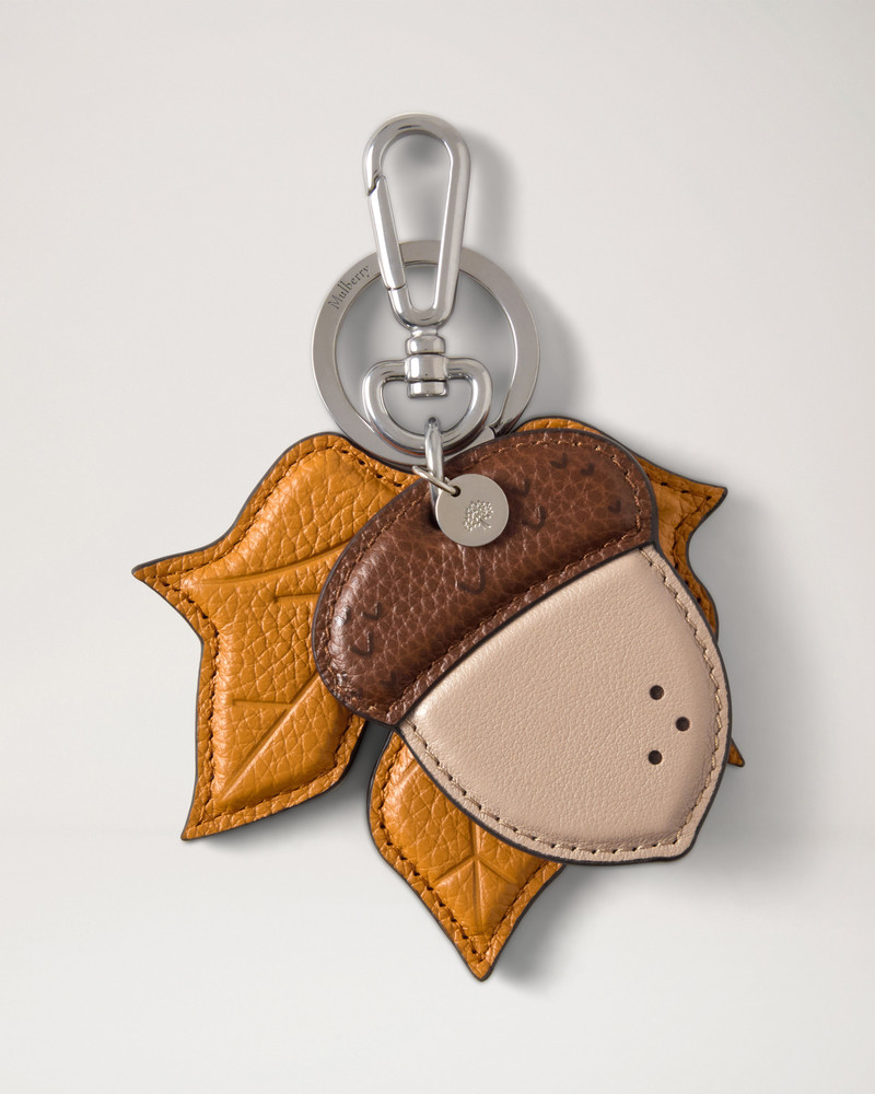 British Park Keyring - Acorn Multicolour Mixed Material 1