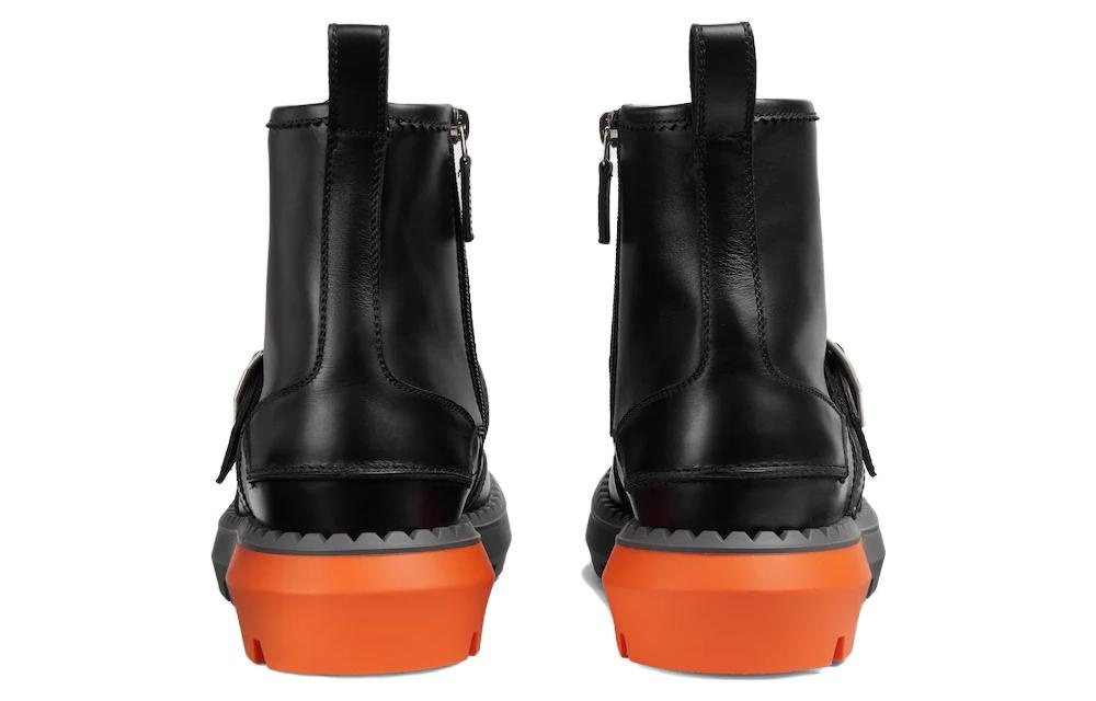 Gucci GG Lace-Up Boot 'Black' 739867-AABZ0-1000 - 4