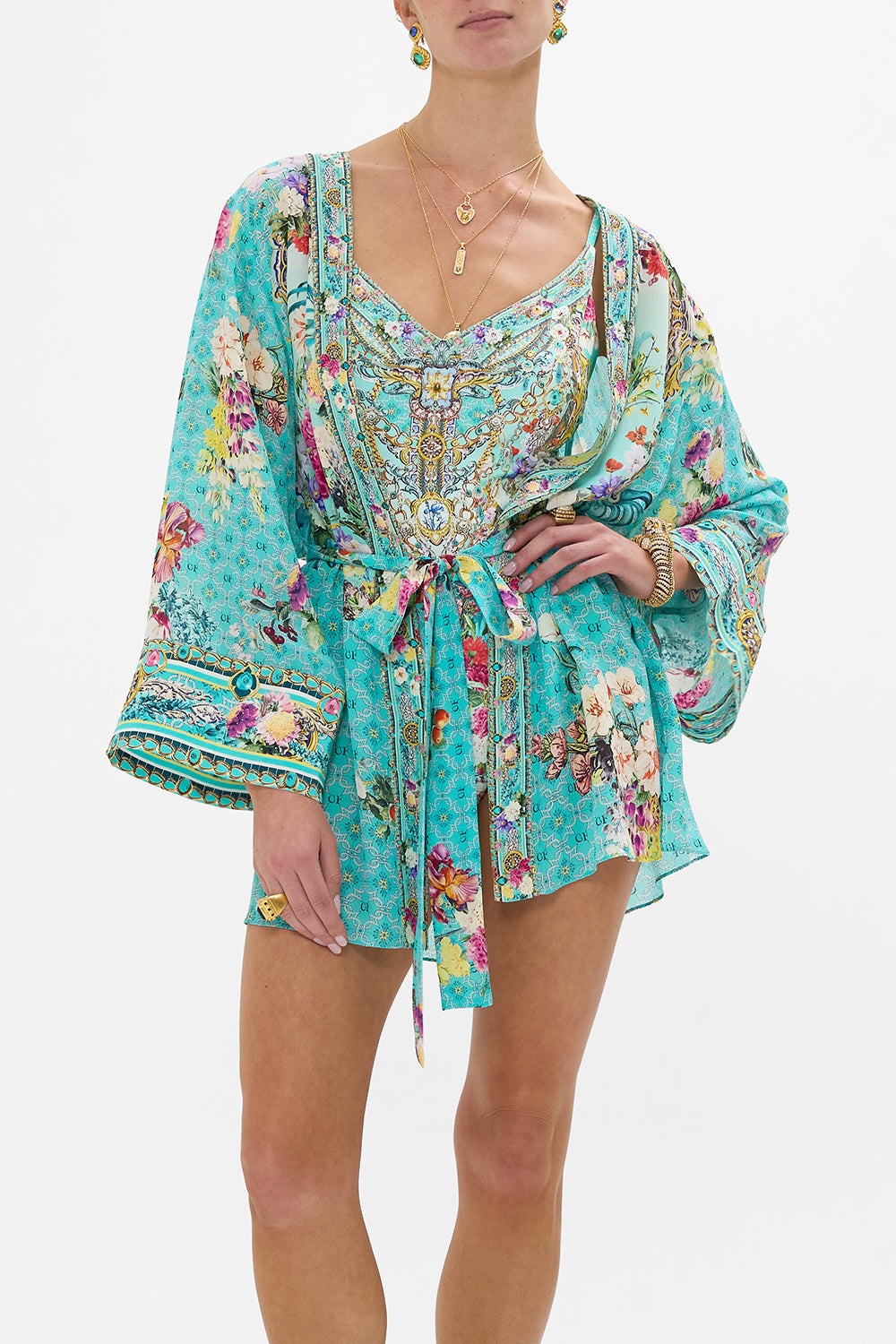 SHORT KIMONO WRAP - 5