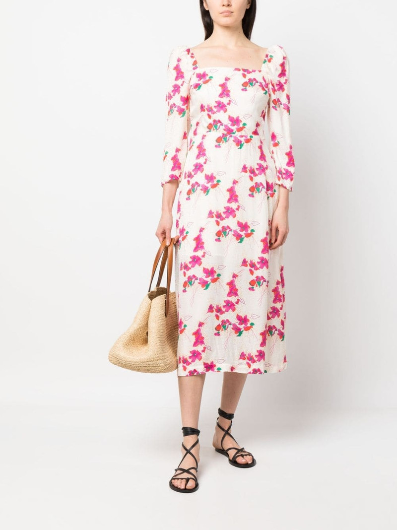 ba&sh floral-print dress outlook