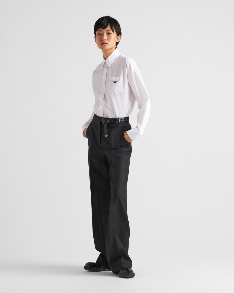 Prada Poplin shirt outlook