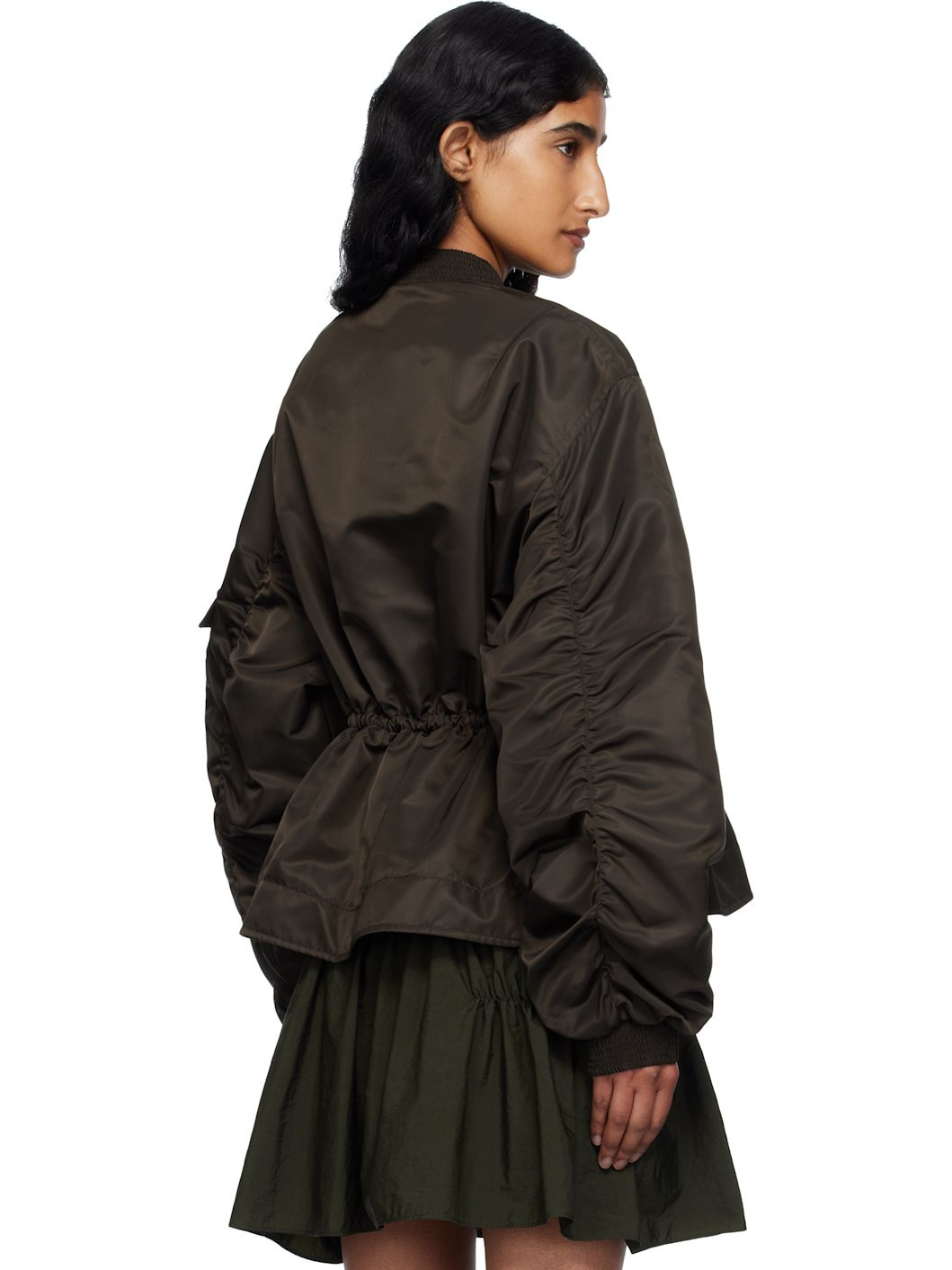 Brown Birdie Bomber Jacket - 3