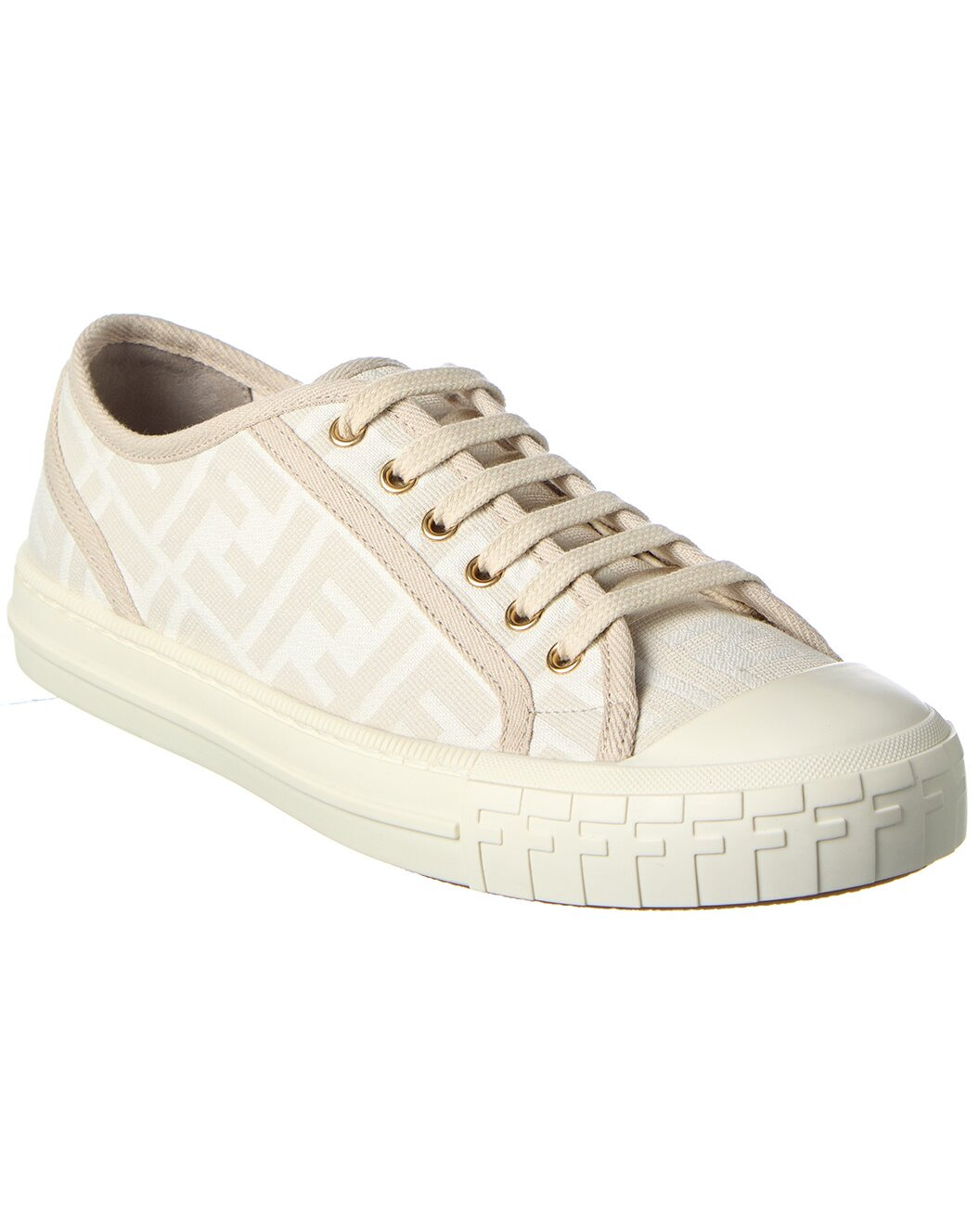 FENDI Domino FF Jacquard Sneaker - 1