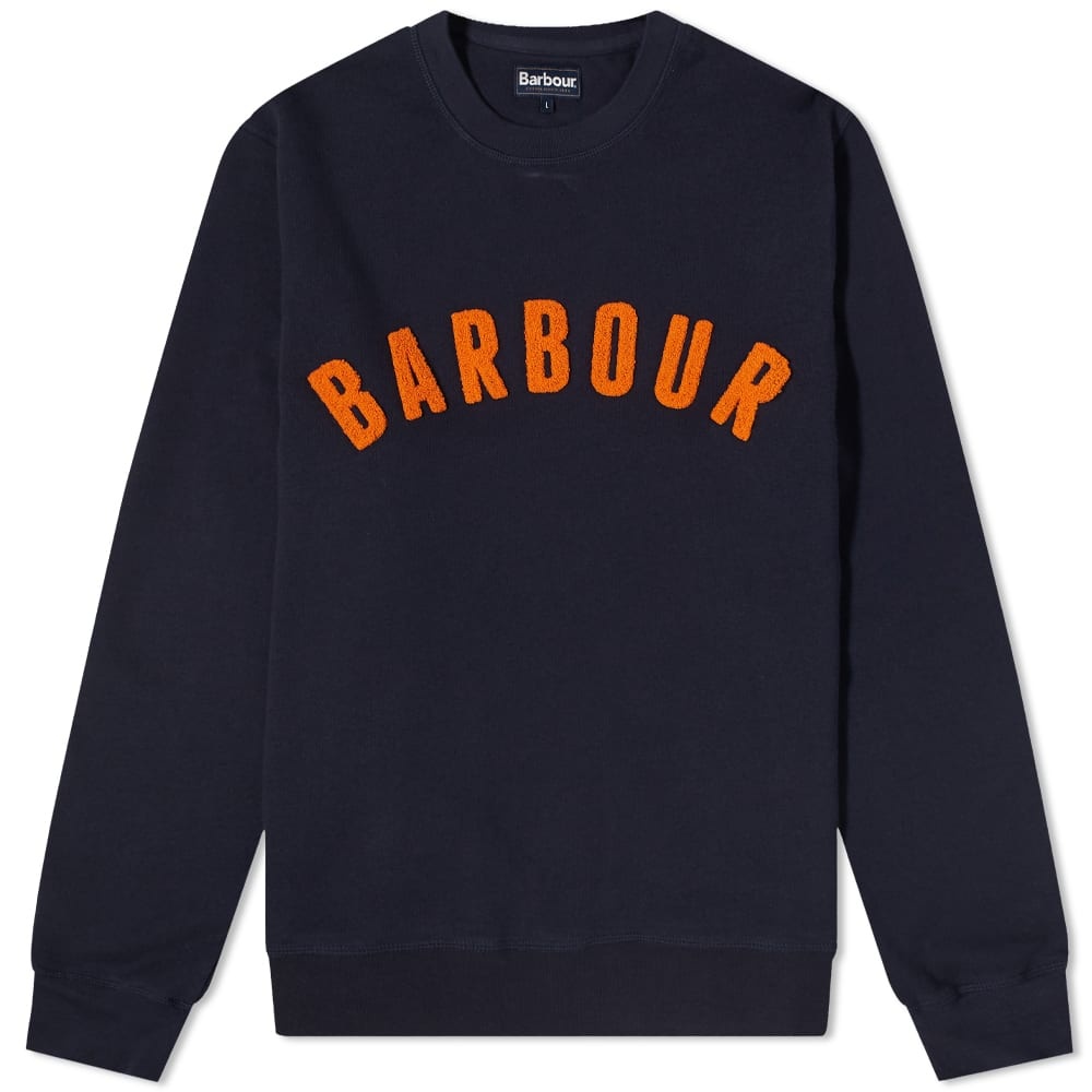 Barbour Prep Logo Crew Sweat - 1