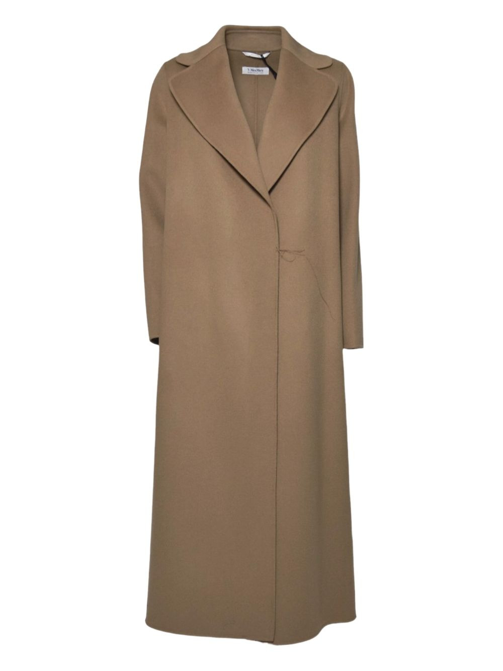belted wrap coat - 2
