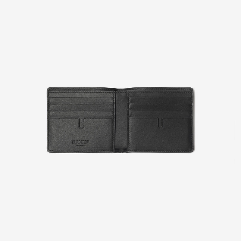 Burberry Check Intarsia Bifold Wallet outlook