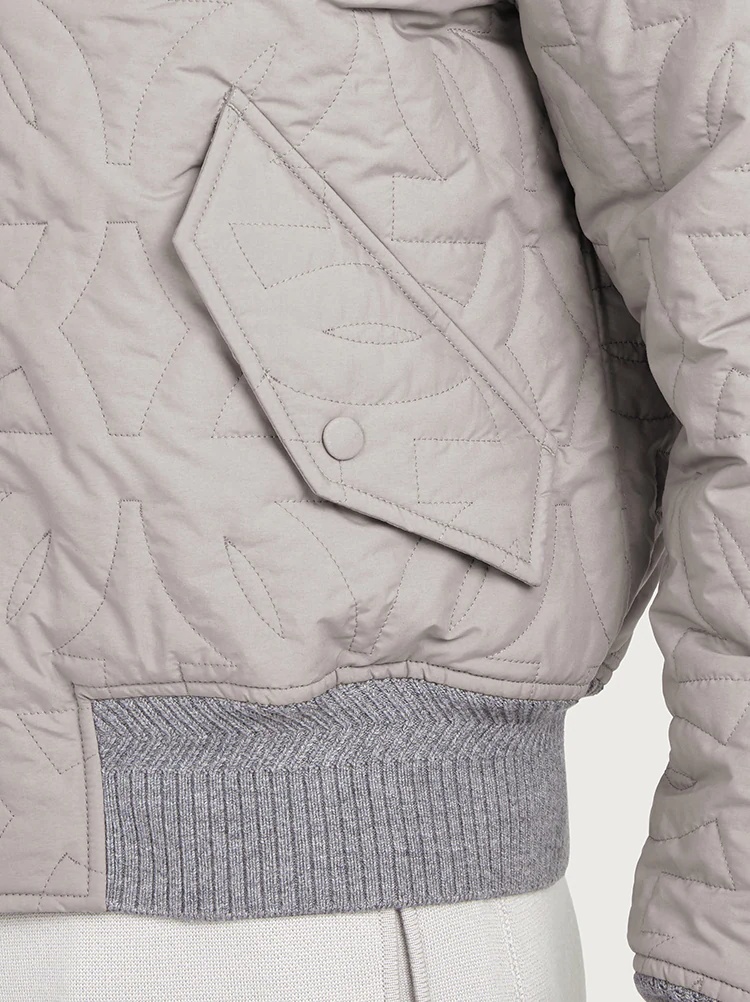 QUILTED GANCINI BLOUSON - 6