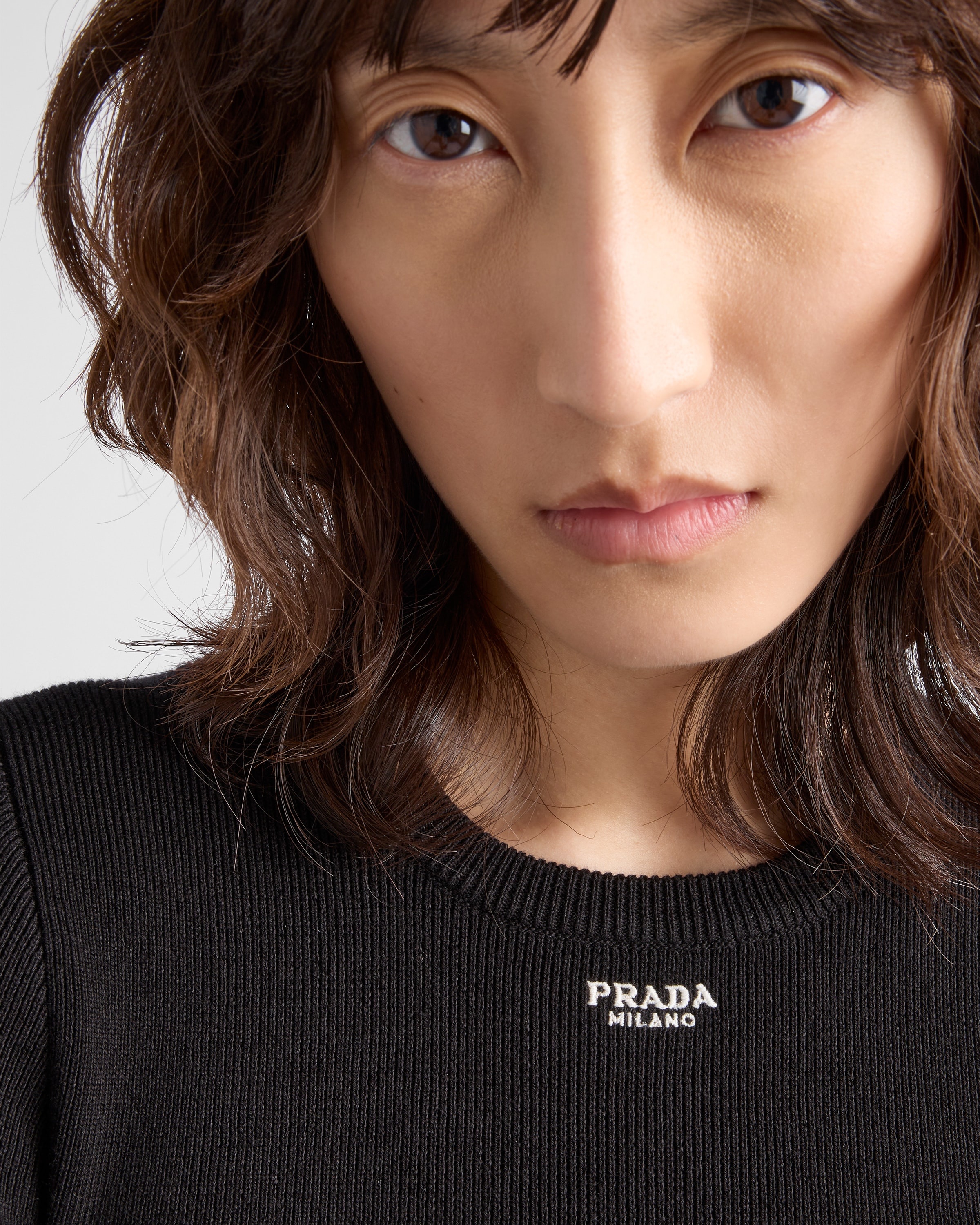 Cotton crew-neck sweater - 6