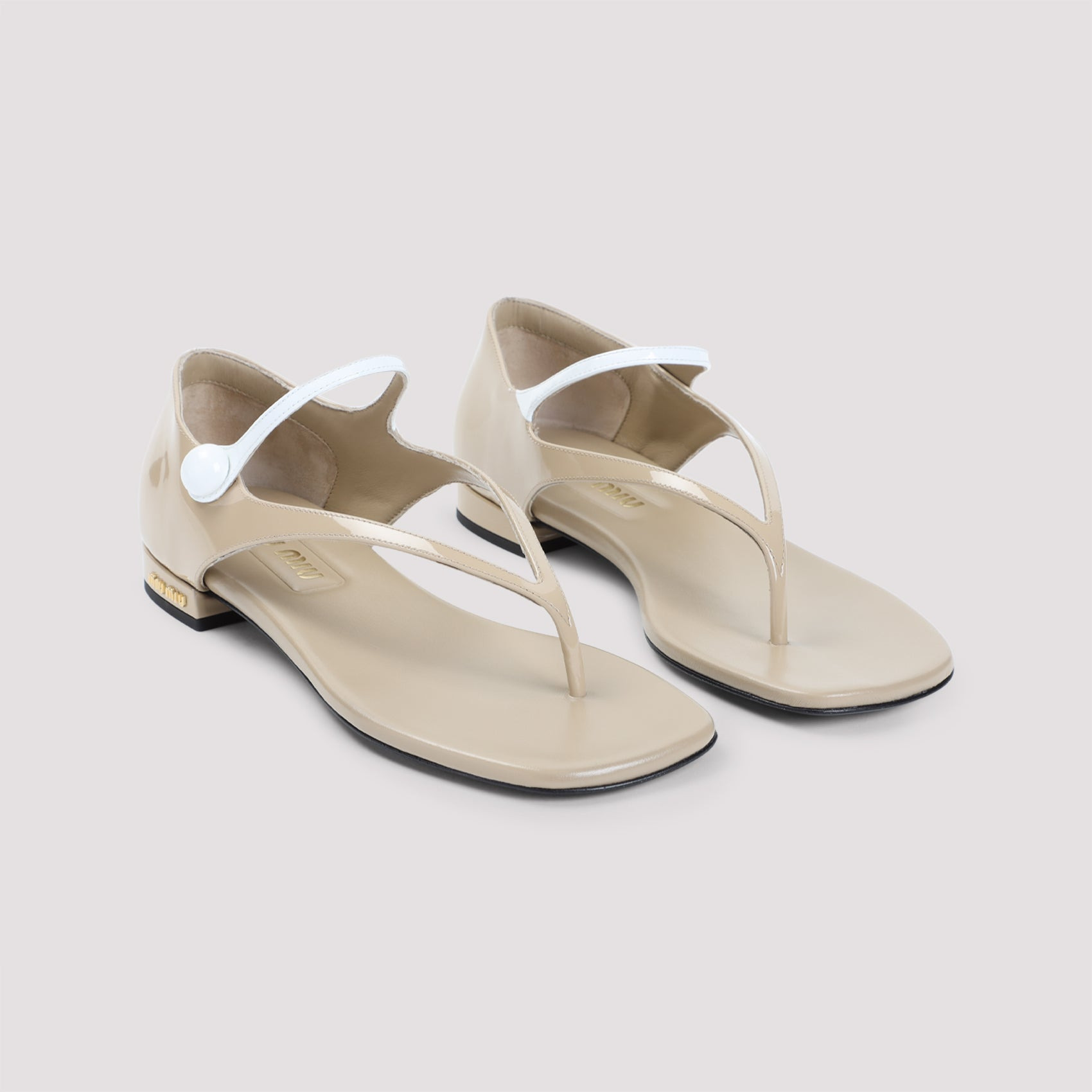 Miu Miu Calf Leather Sandals Women - 3