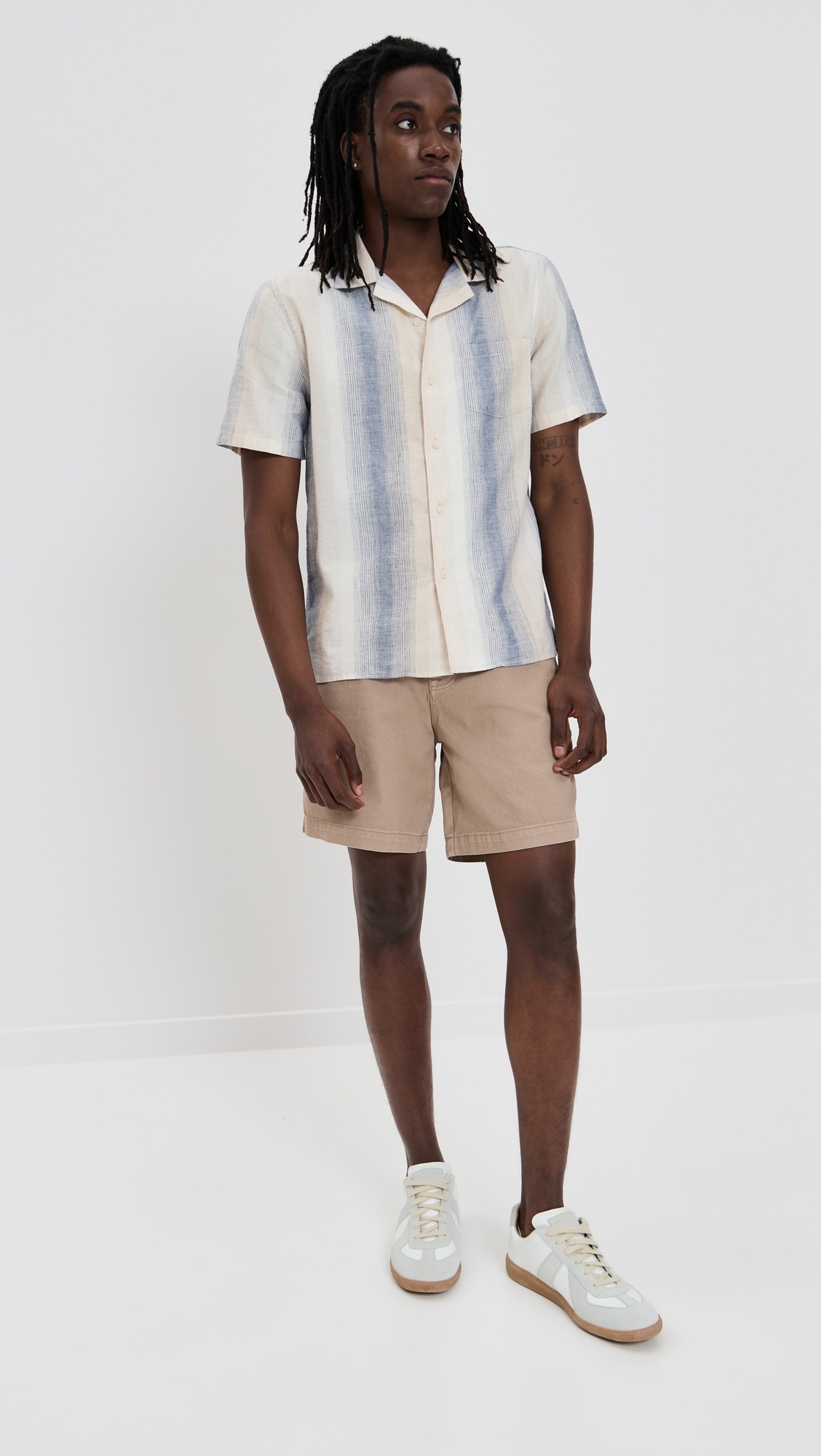Striped Cabana Shirt - 4