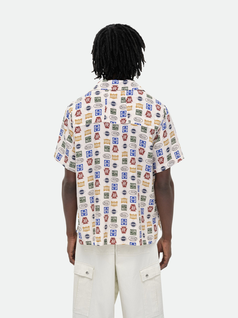 TRUCKER PRINT SILK SHIRT 4