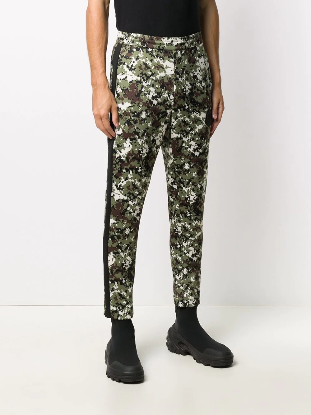 camouflage print track pants - 3