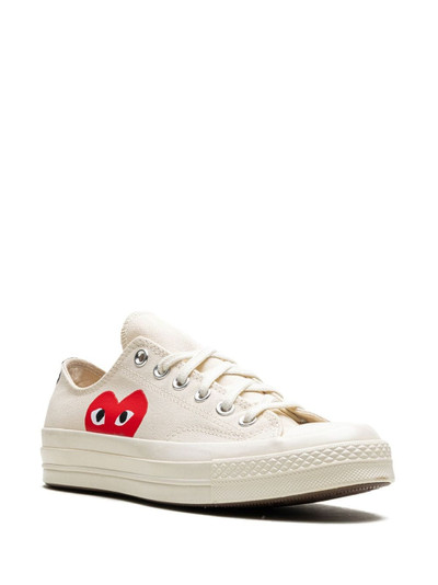 Converse x Comme des GarÃ§ons Play Chuck 70 Low "Milk" sneakers outlook