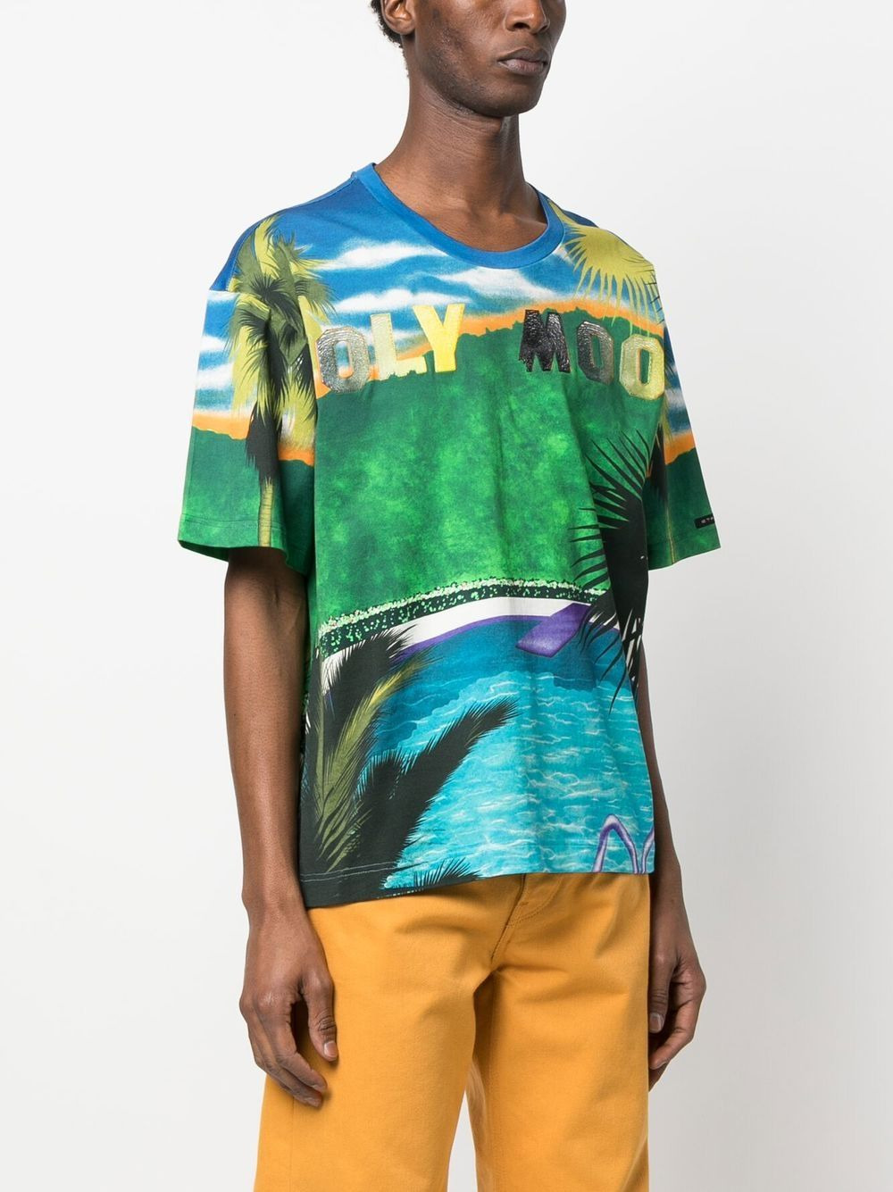 graphic-print short-sleeved T-shirt - 3