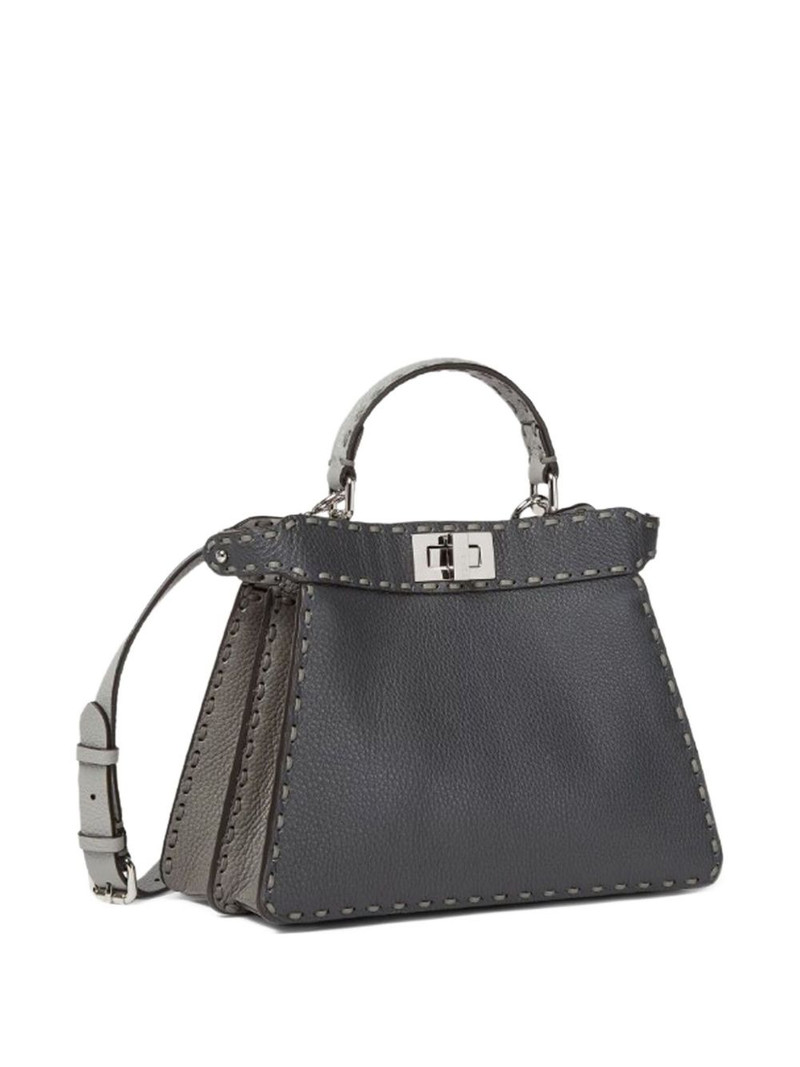 FENDI small Peekaboo ISeeU selleria stitching  tote bag outlook