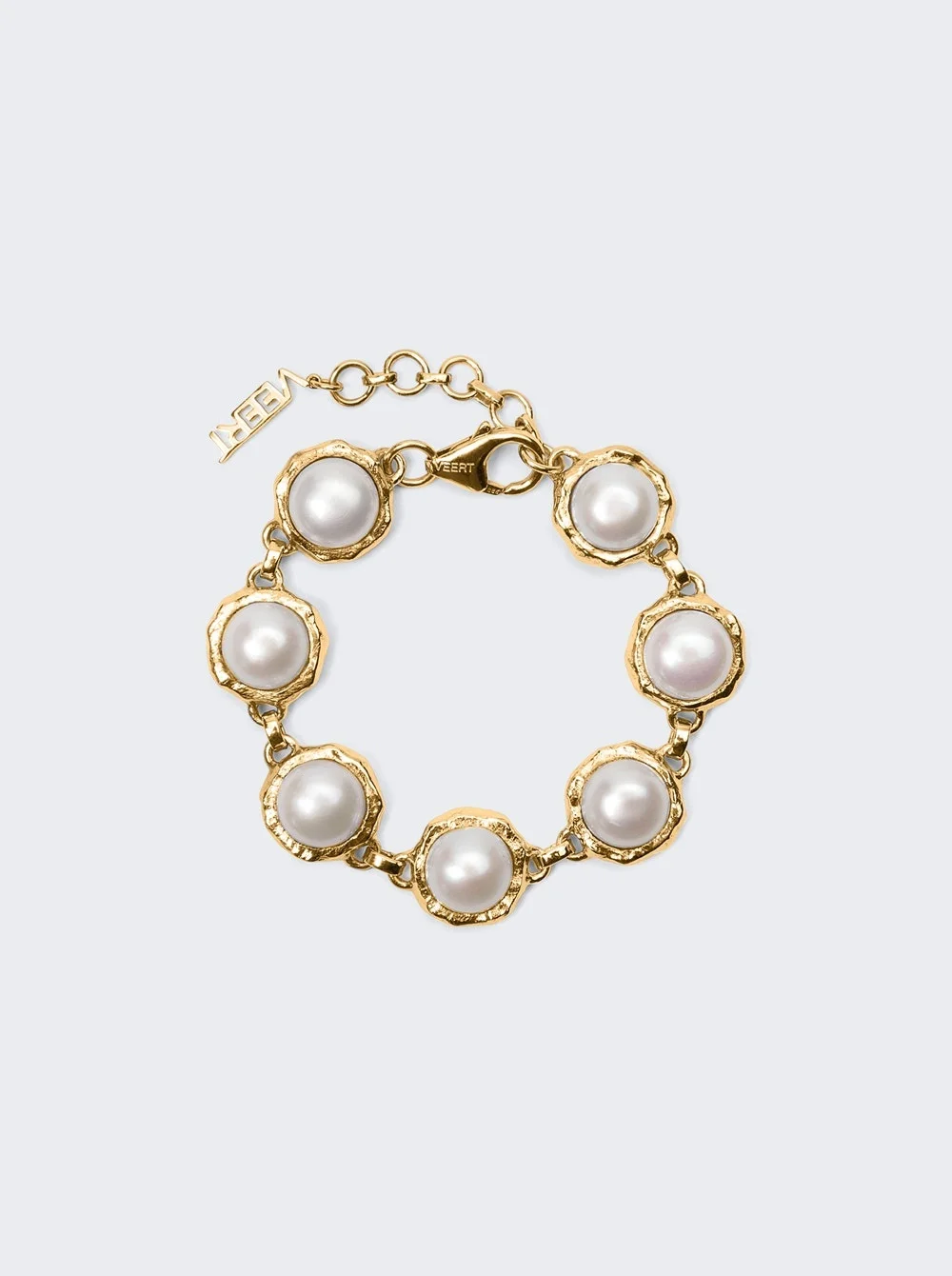 The Pearl Circle Bracelet Yellow Gold - 1