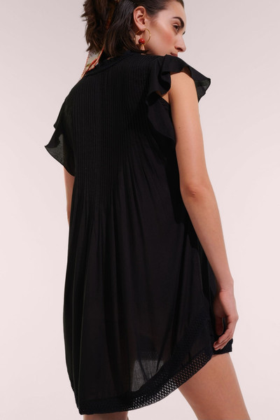 Poupette St Barth Mini Dress Sasha - Black outlook