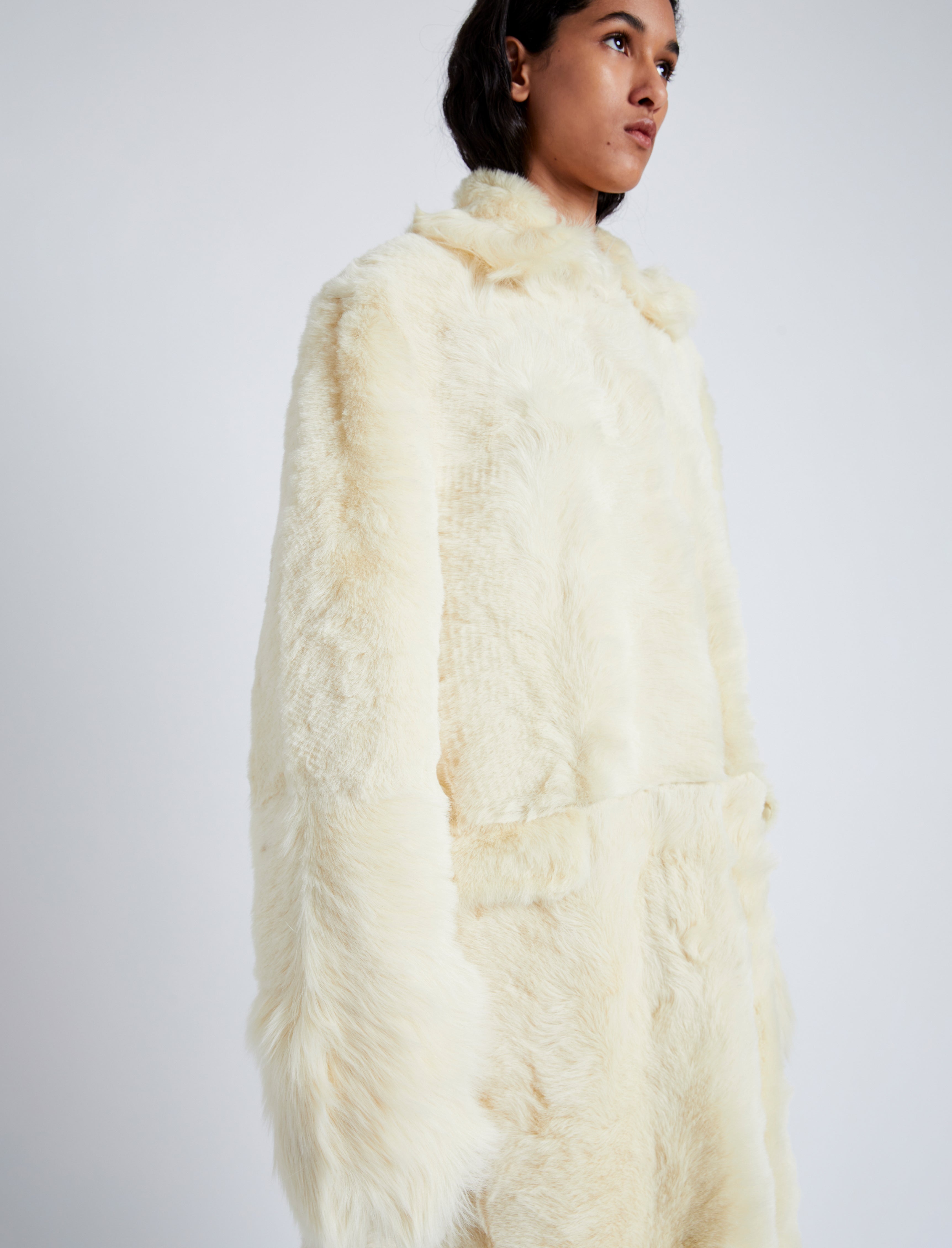 Fiona Coat in Shearling - 5