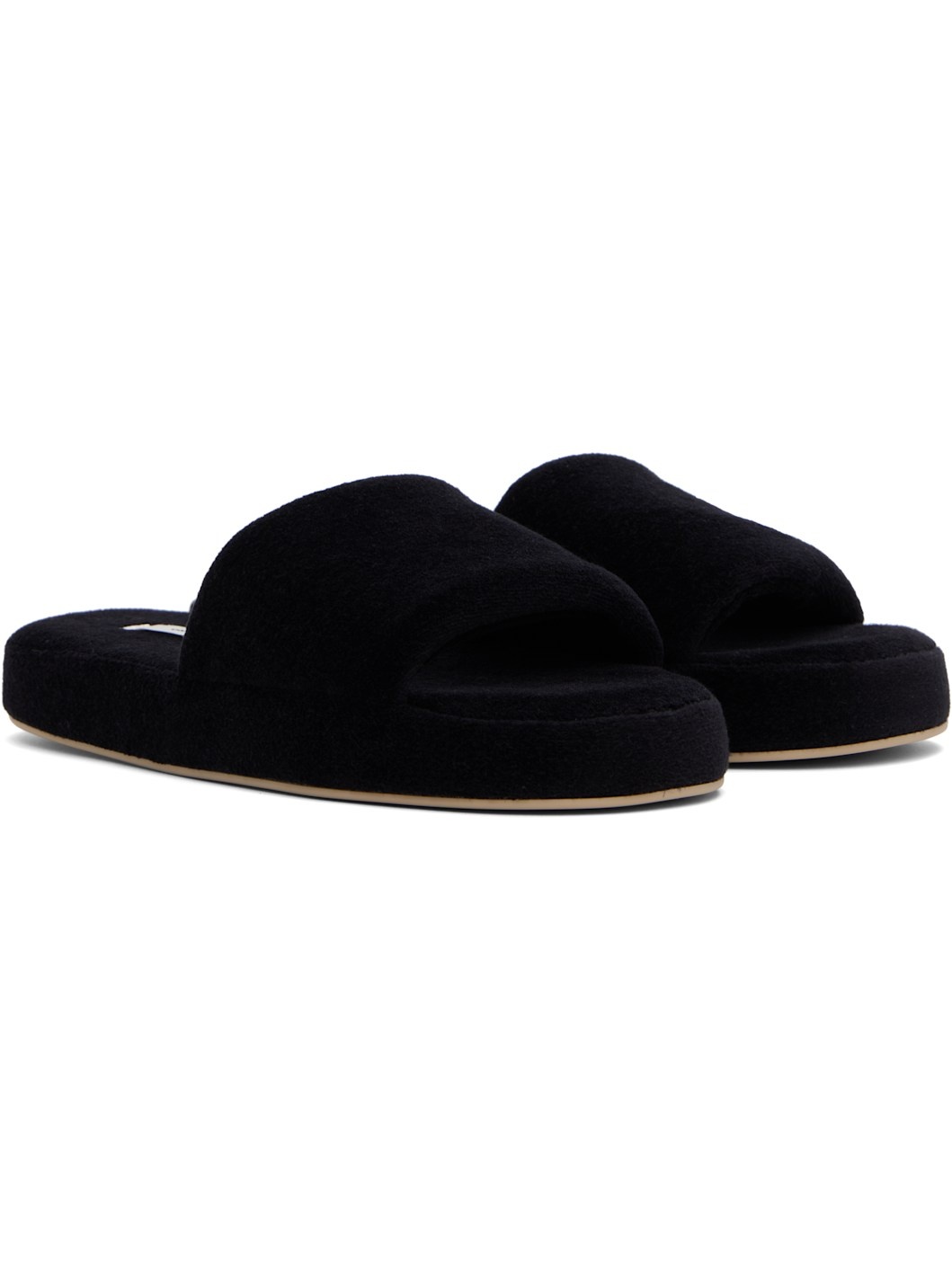 Black Pillow Slippers - 4