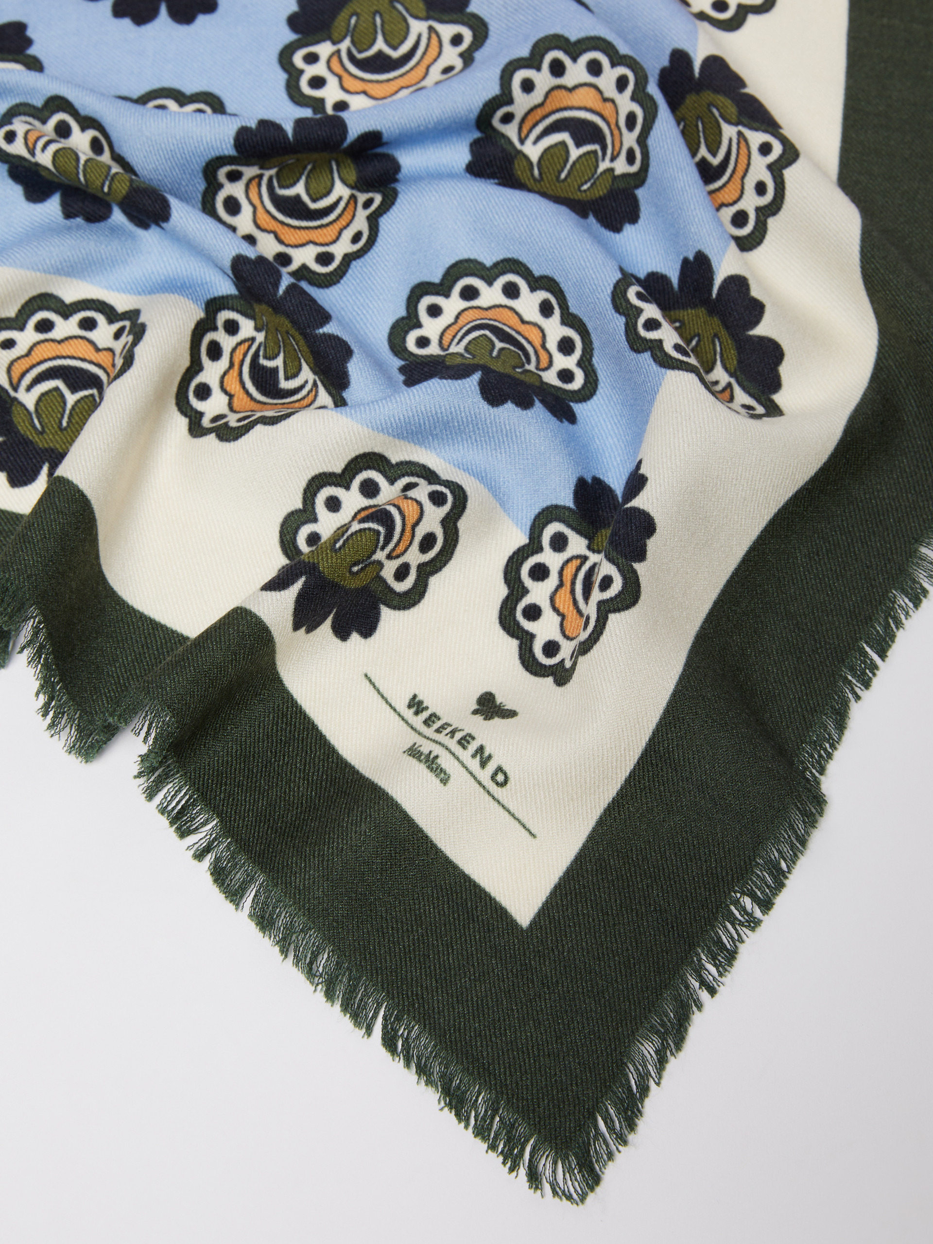 TAMBUTO Wool and silk stole - 3