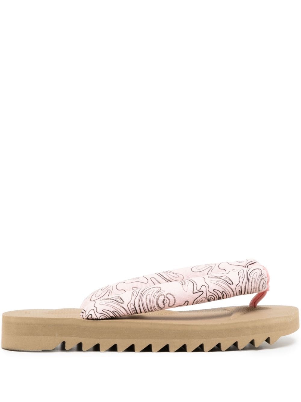GTA thong-strap sandals - 1