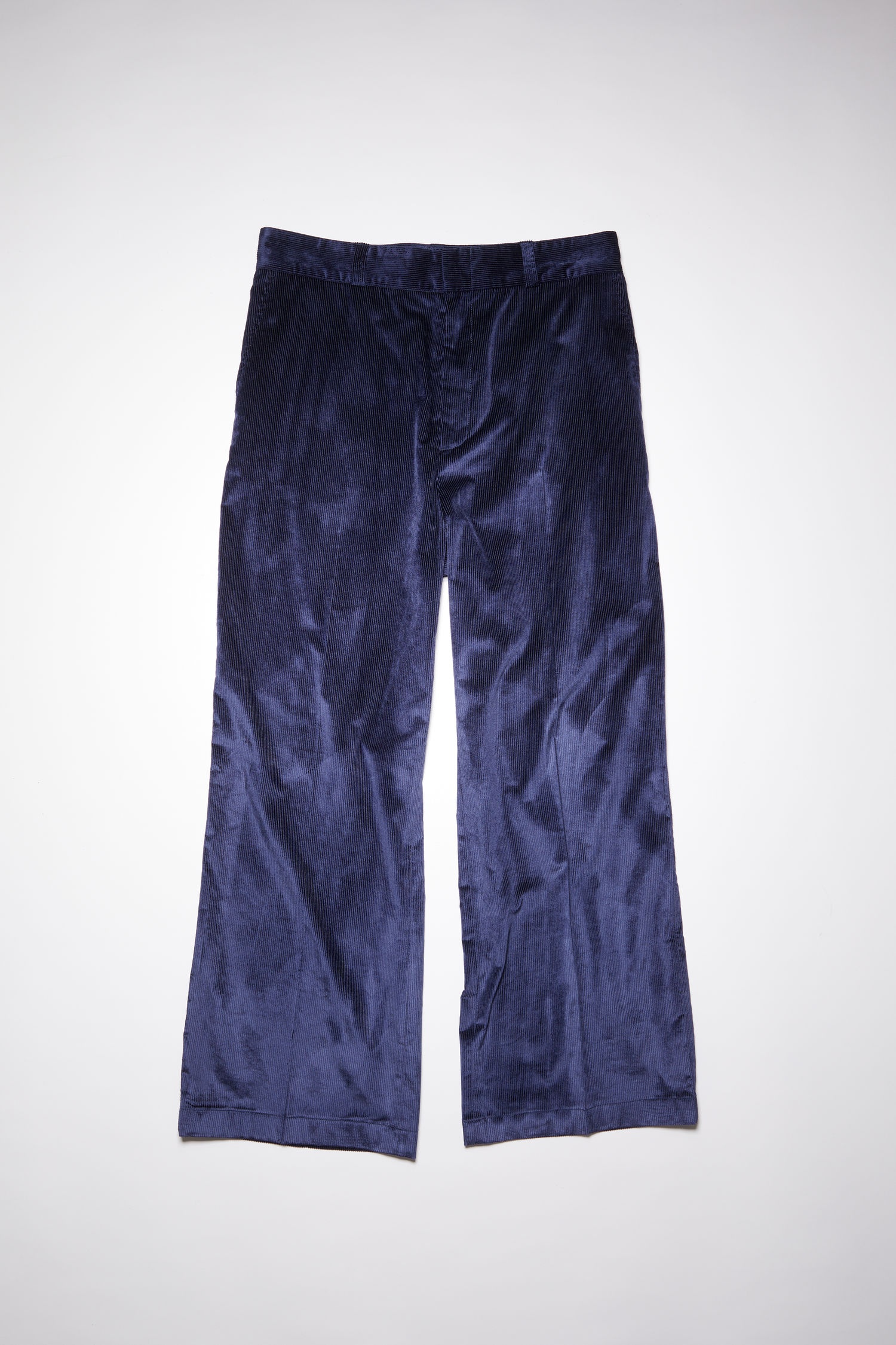 Wide leg trousers - Evening blue - 5