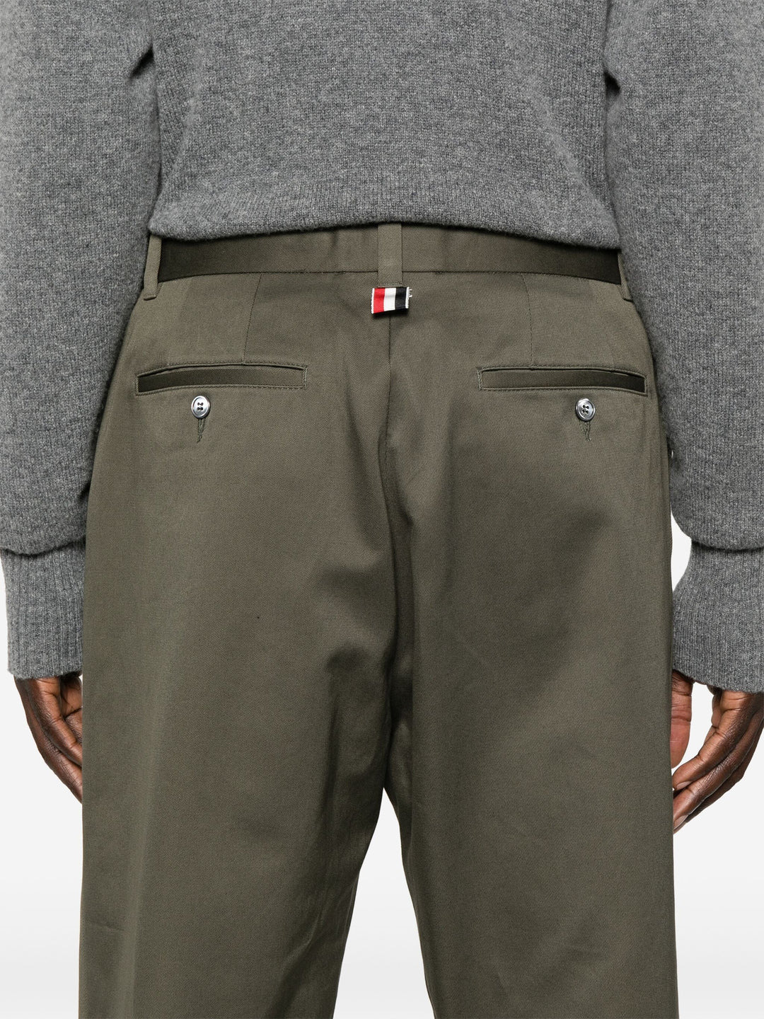 Unconstructed Straight Leg Pants - 5