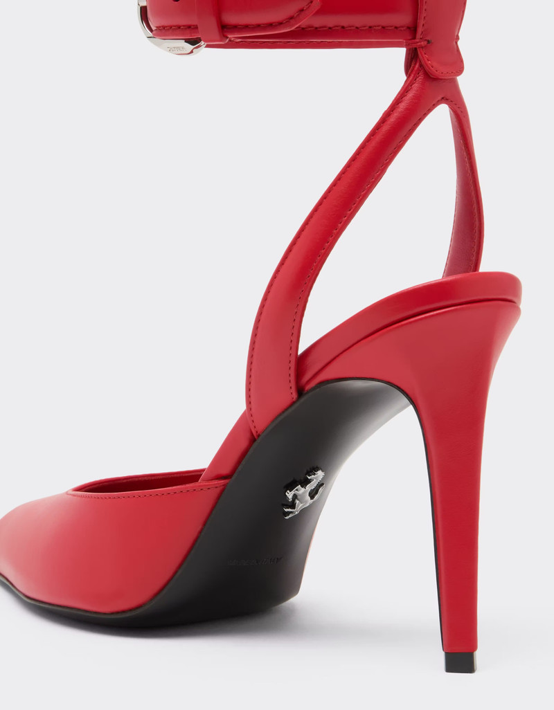 Leather Heeled Sandal 4