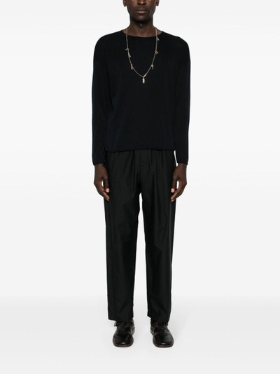 Lemaire cotton cashmere long-sleeve jumper outlook