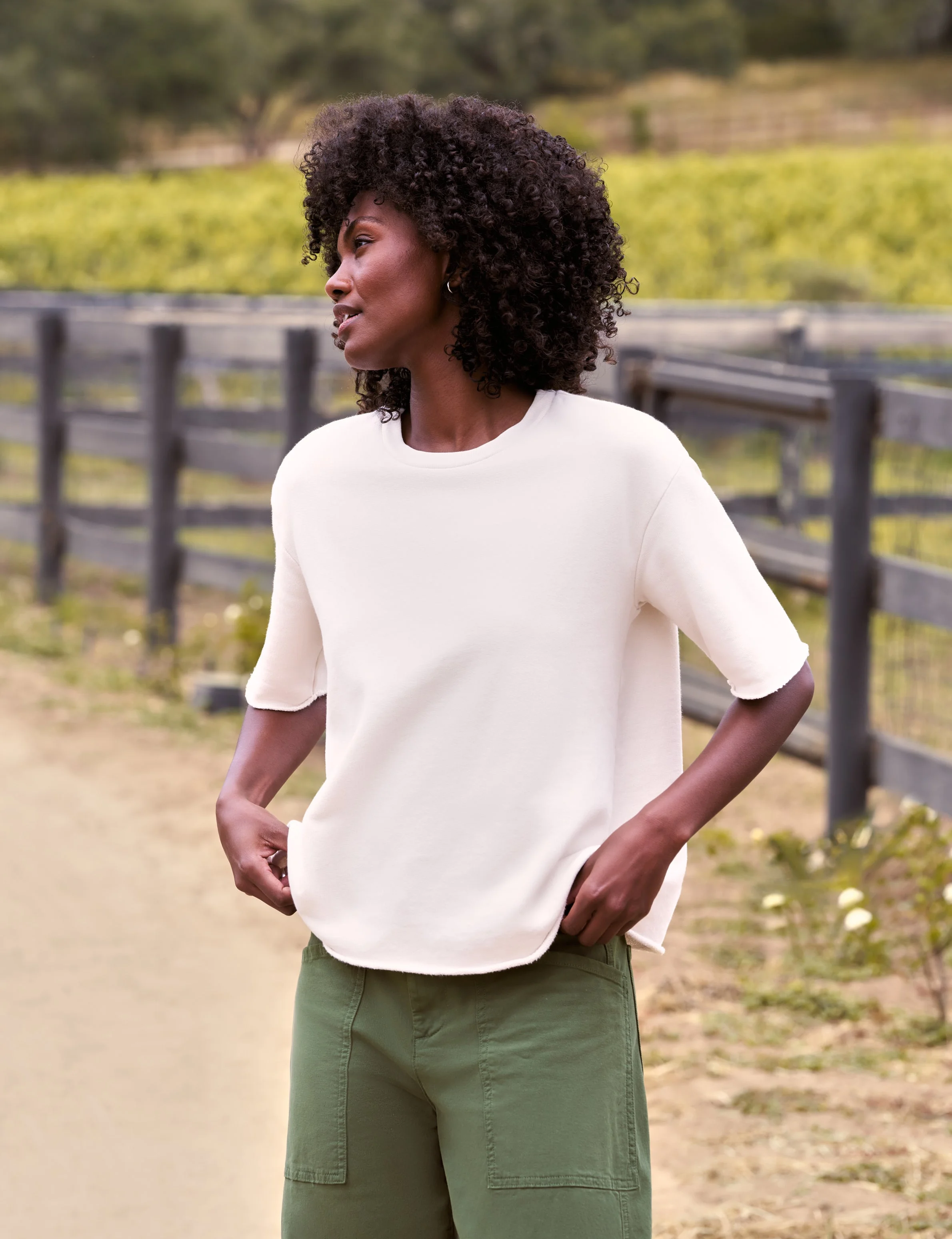 Sweatshirt Tee - 1