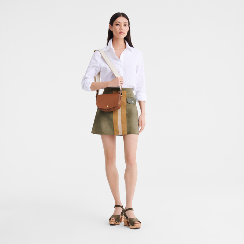 Longchamp Épure S Crossbody bag Cognac - Leather outlook