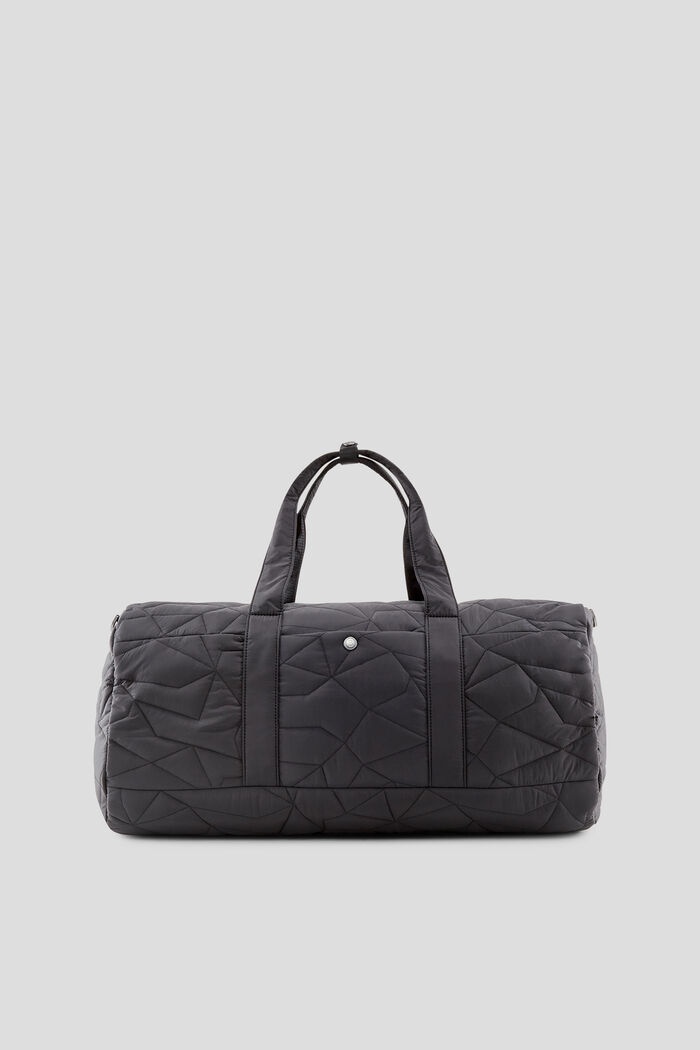 Lio Bavarian wool weekender bag in Black - 3