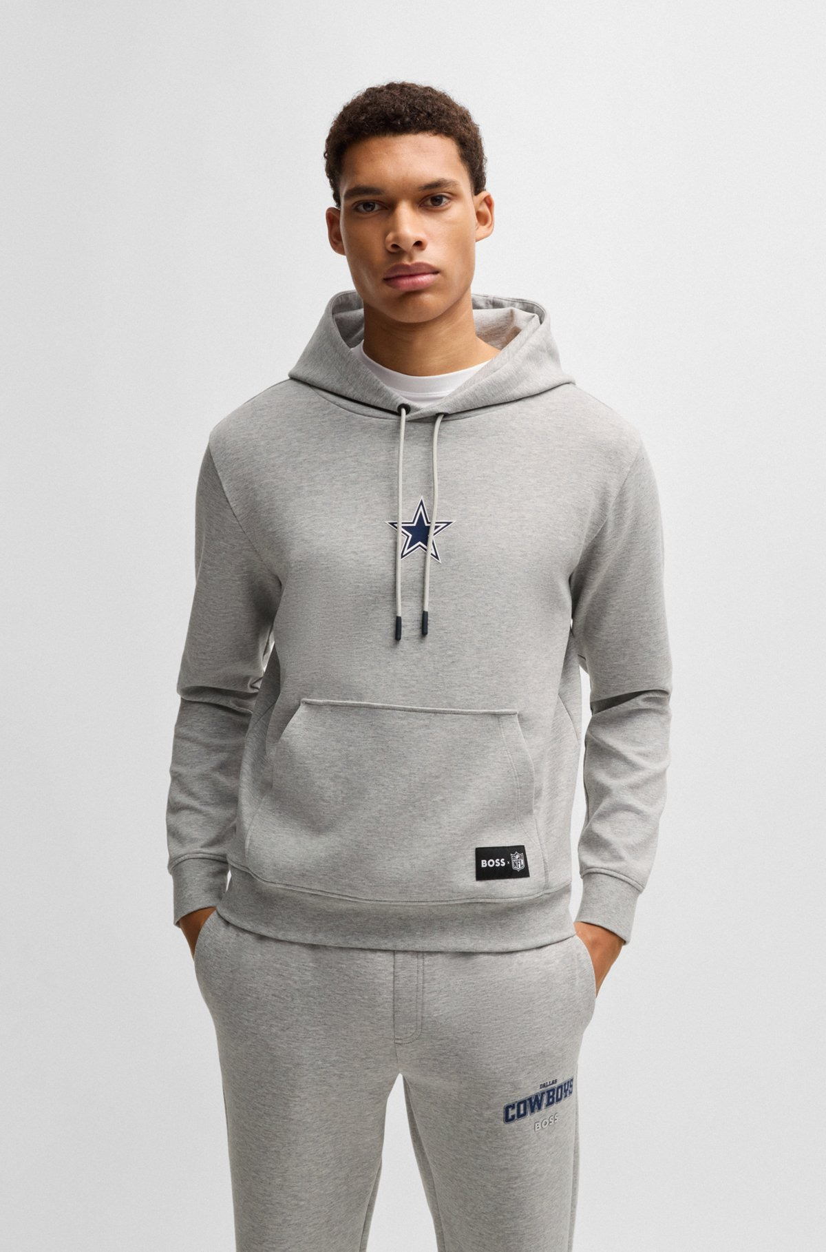 BOSS X NFL INTERLOCK HOODIE WITH SPECIAL BRANDING - 2