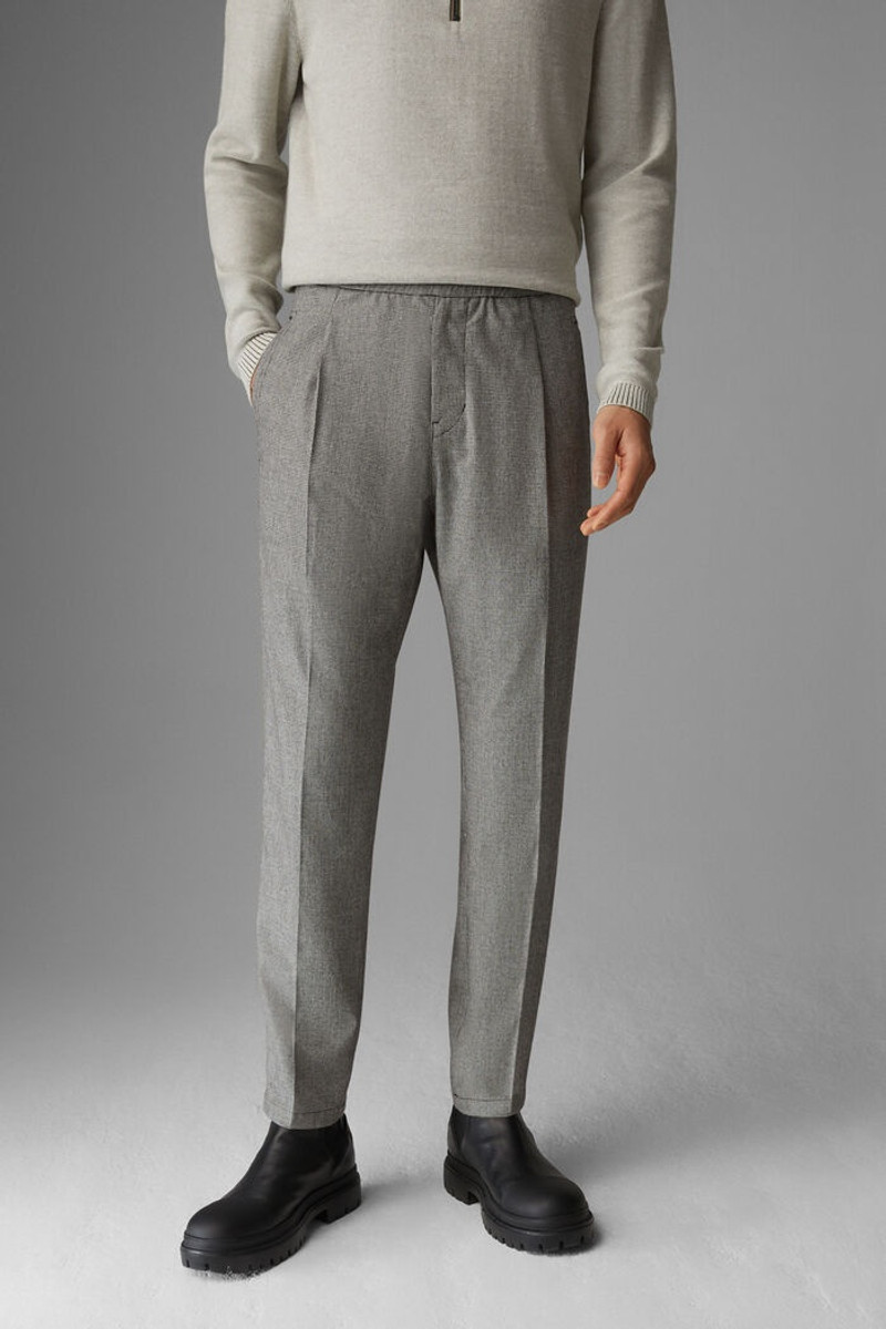 James Jogging pants in Black/White 2