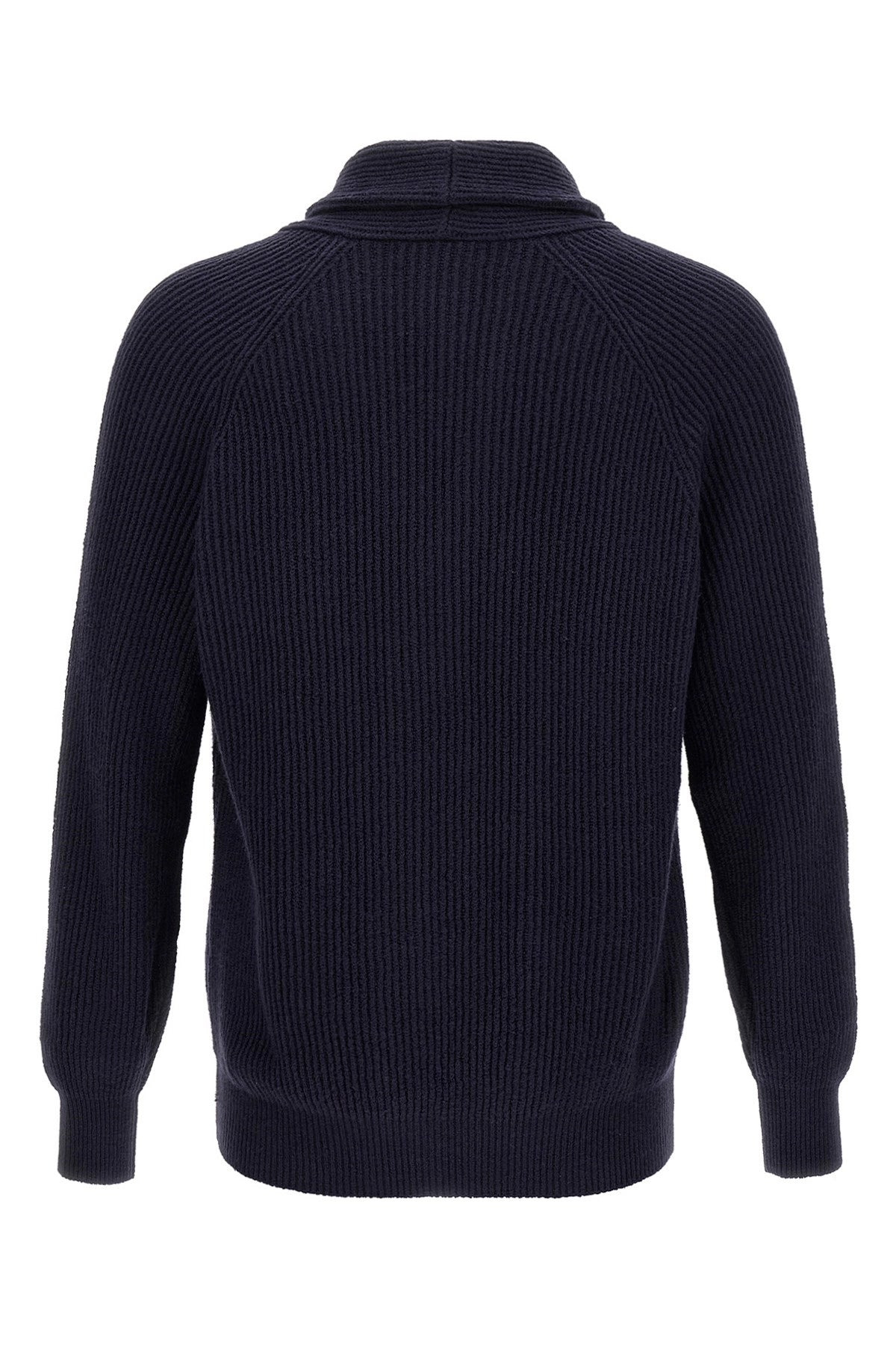 Brunello Cucinelli Men Shawl Neck Cardigan - 2