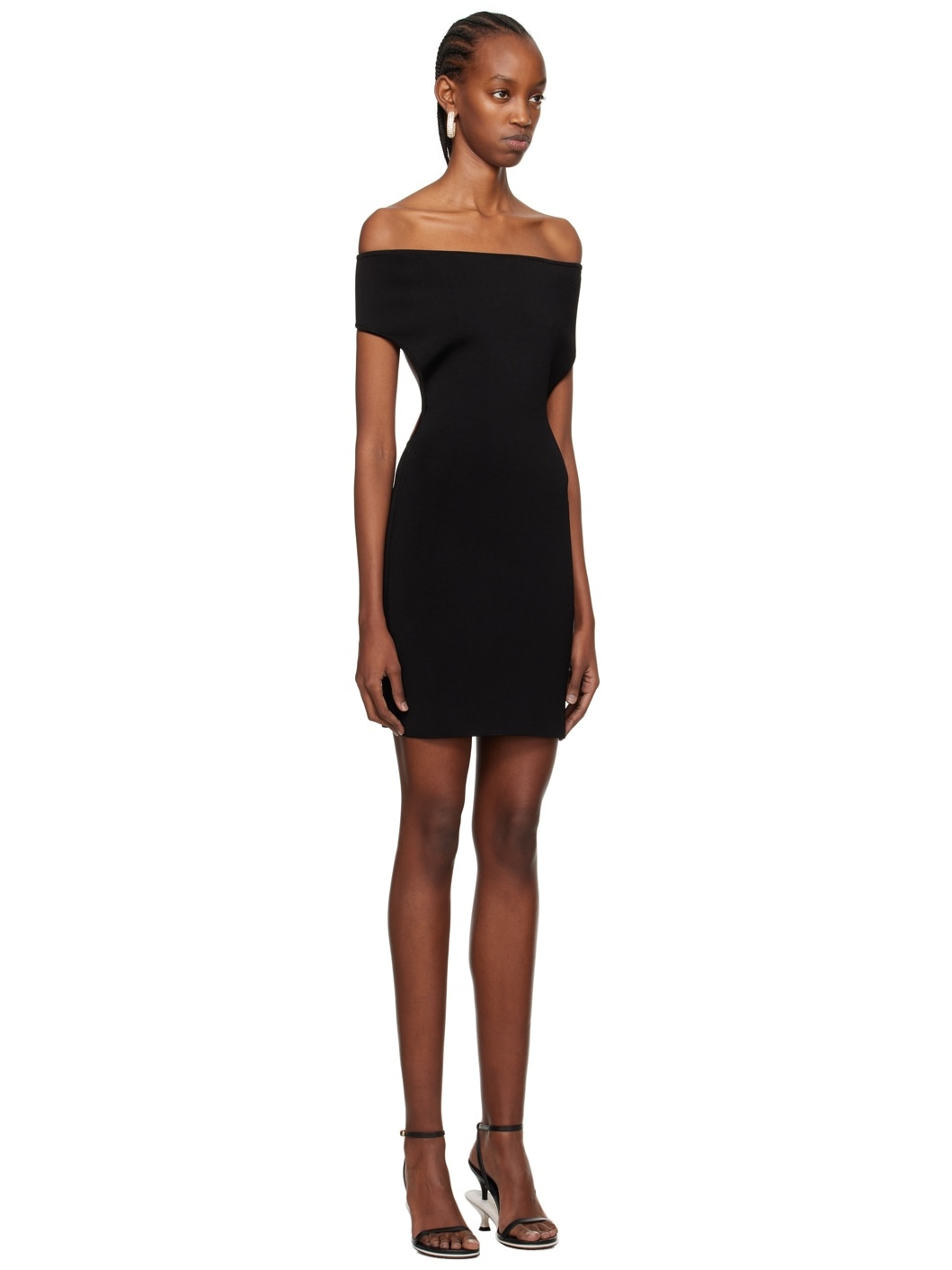 Black Les Sculptures 'La robe Cubista' Minidress - 2