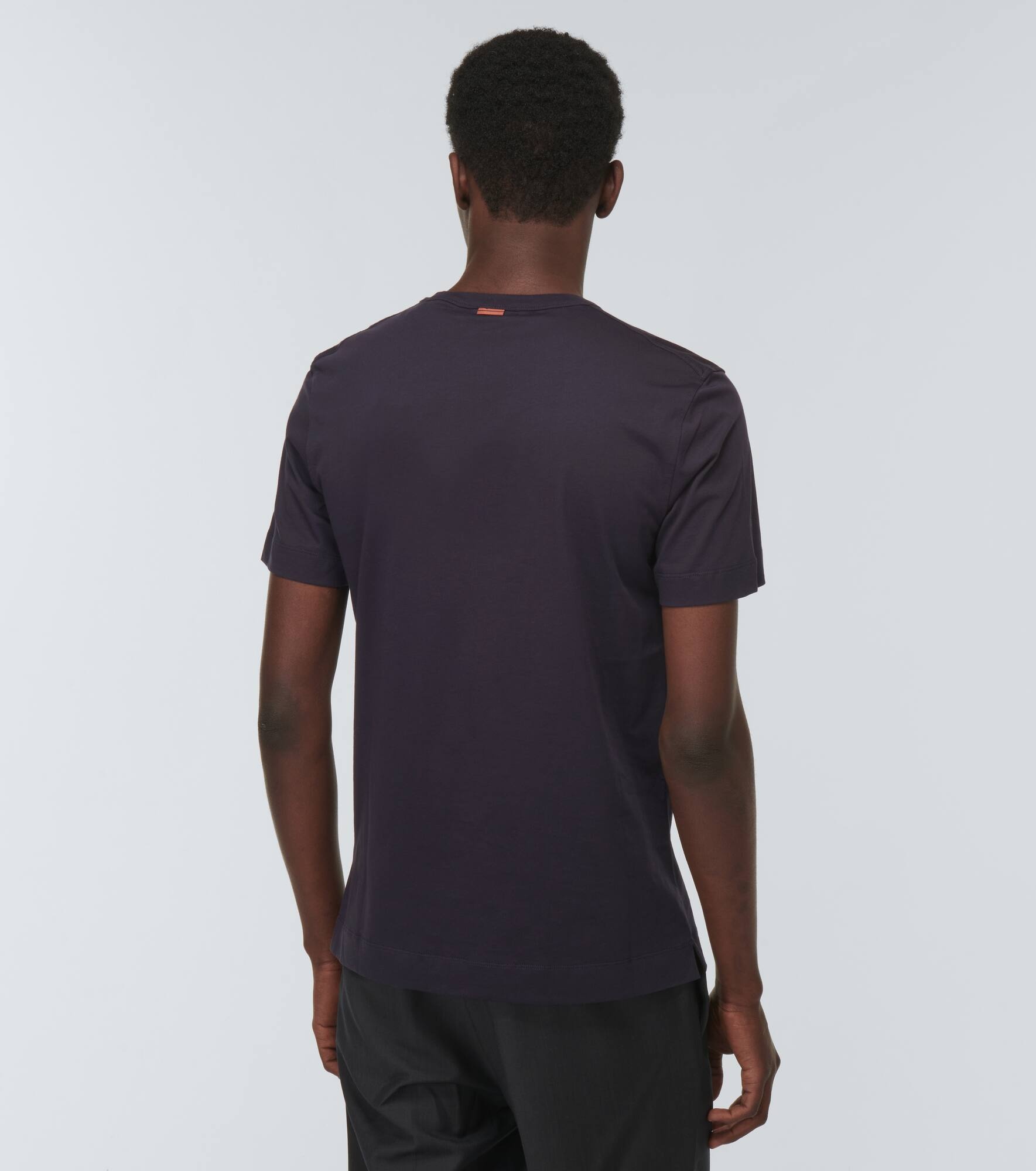 Logo cotton T-shirt - 4