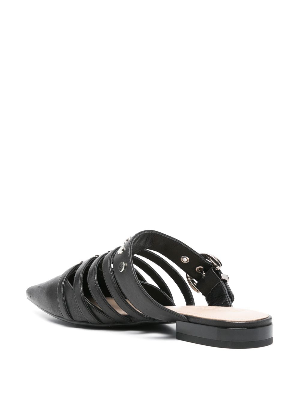 leather mules - 3