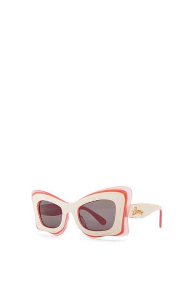 Loewe Multilayer Butterfly sunglasses in acetate outlook