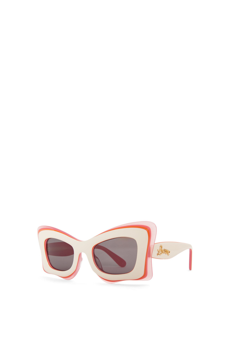 Loewe Multilayer Butterfly sunglasses in acetate outlook